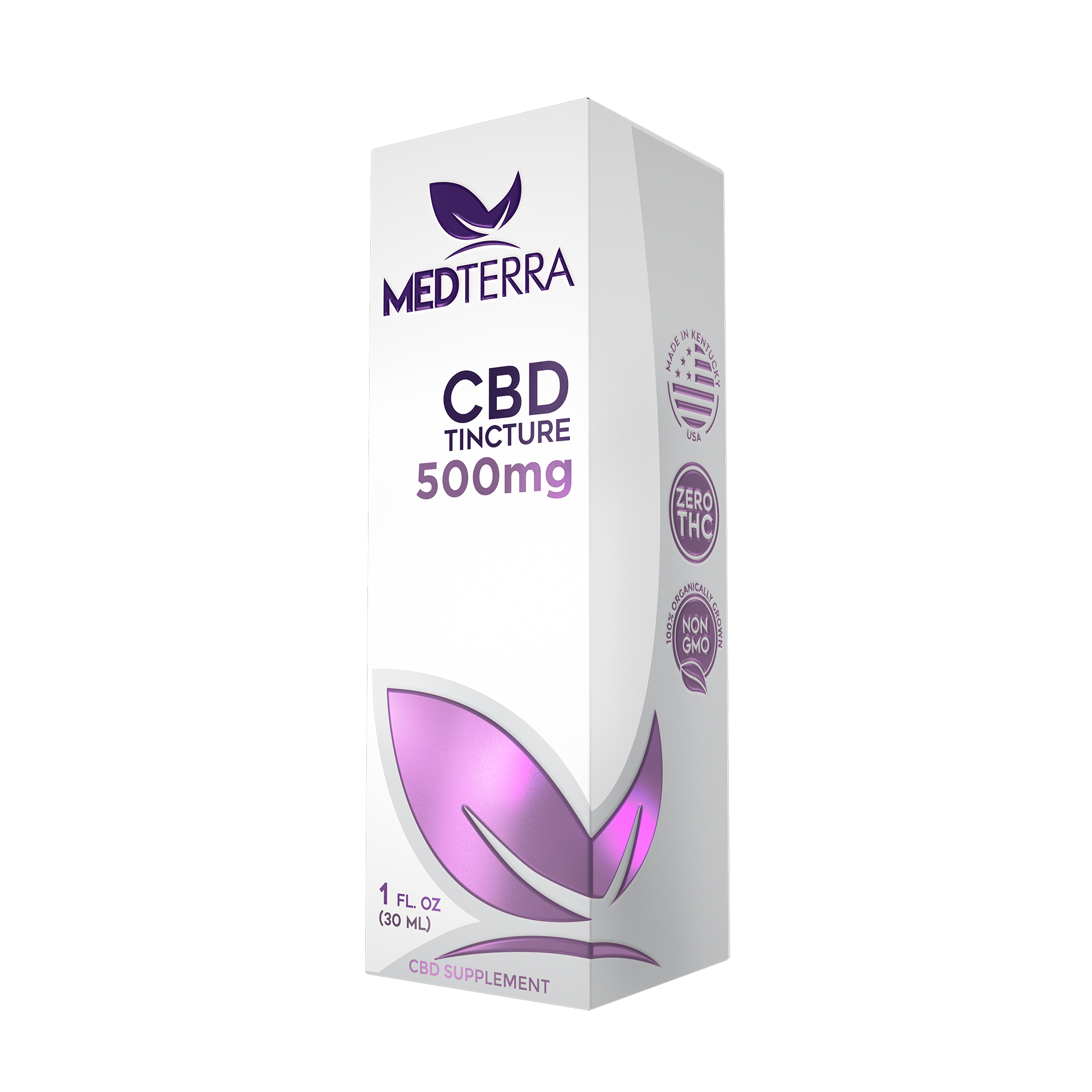 500mg CBD Oil Tincture + MCT Coconut Oil
