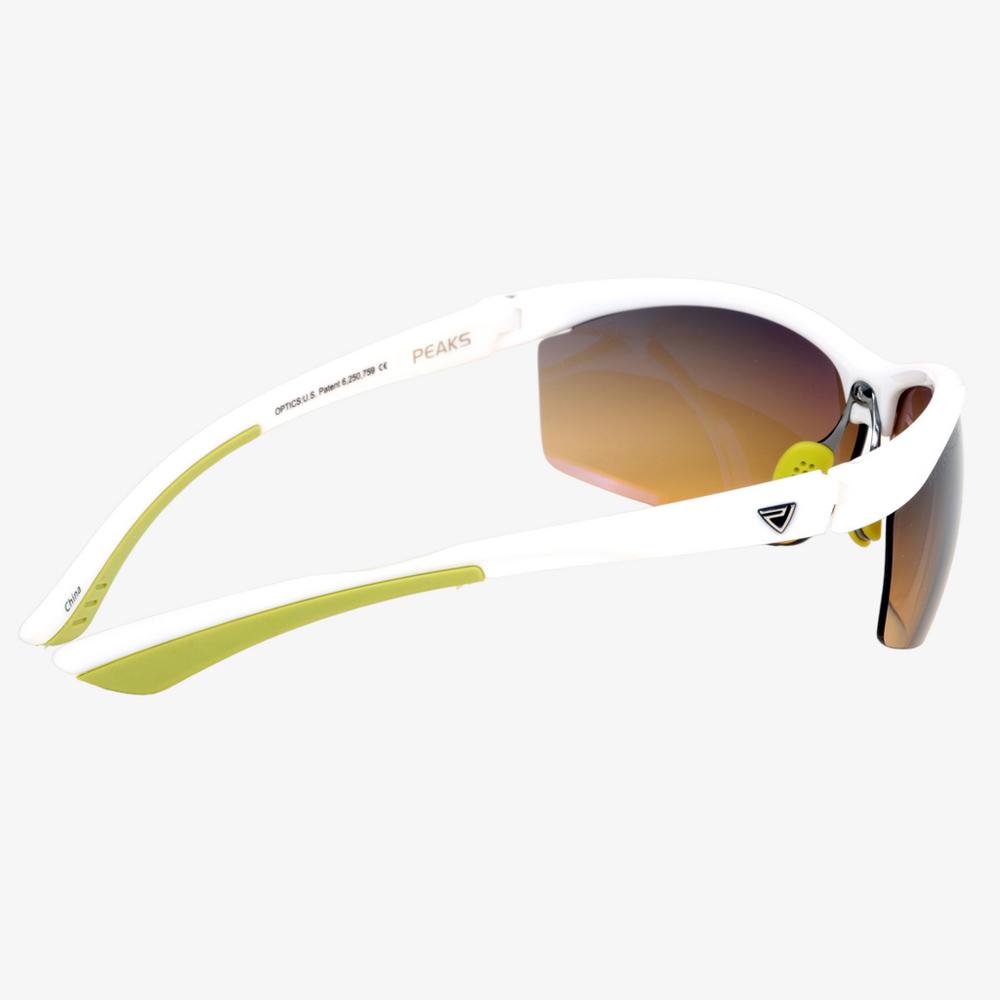 GX5 White & Marg Sports Wrap Sunglasses