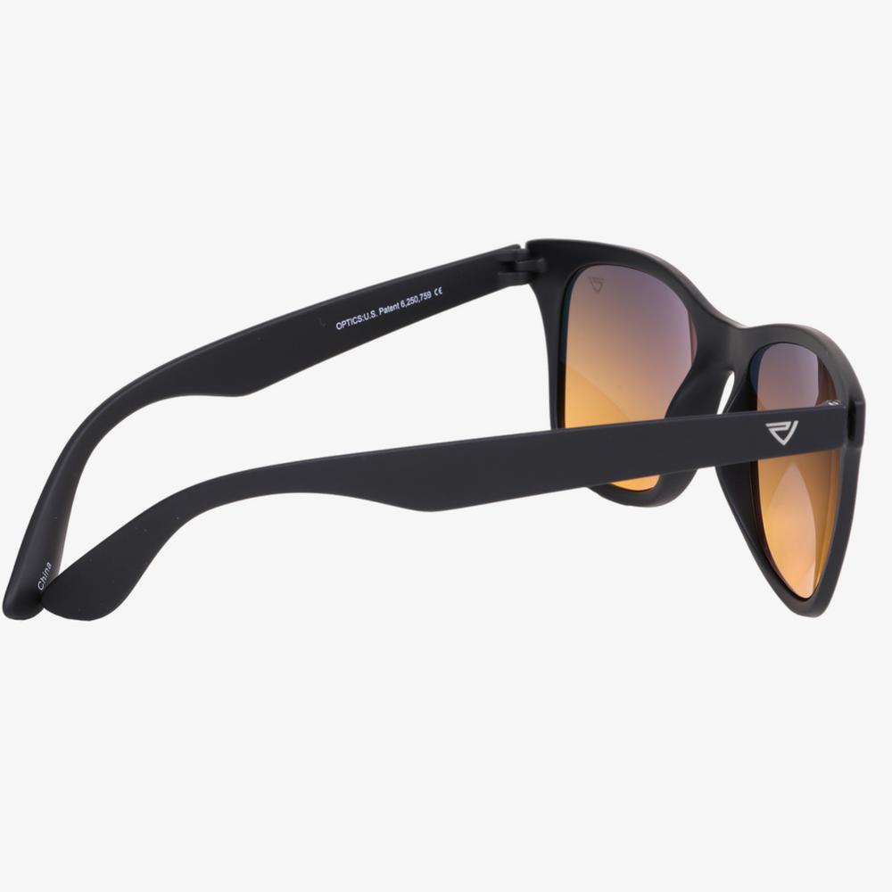 DG1 Matte Black Wayfarer Sunglasses