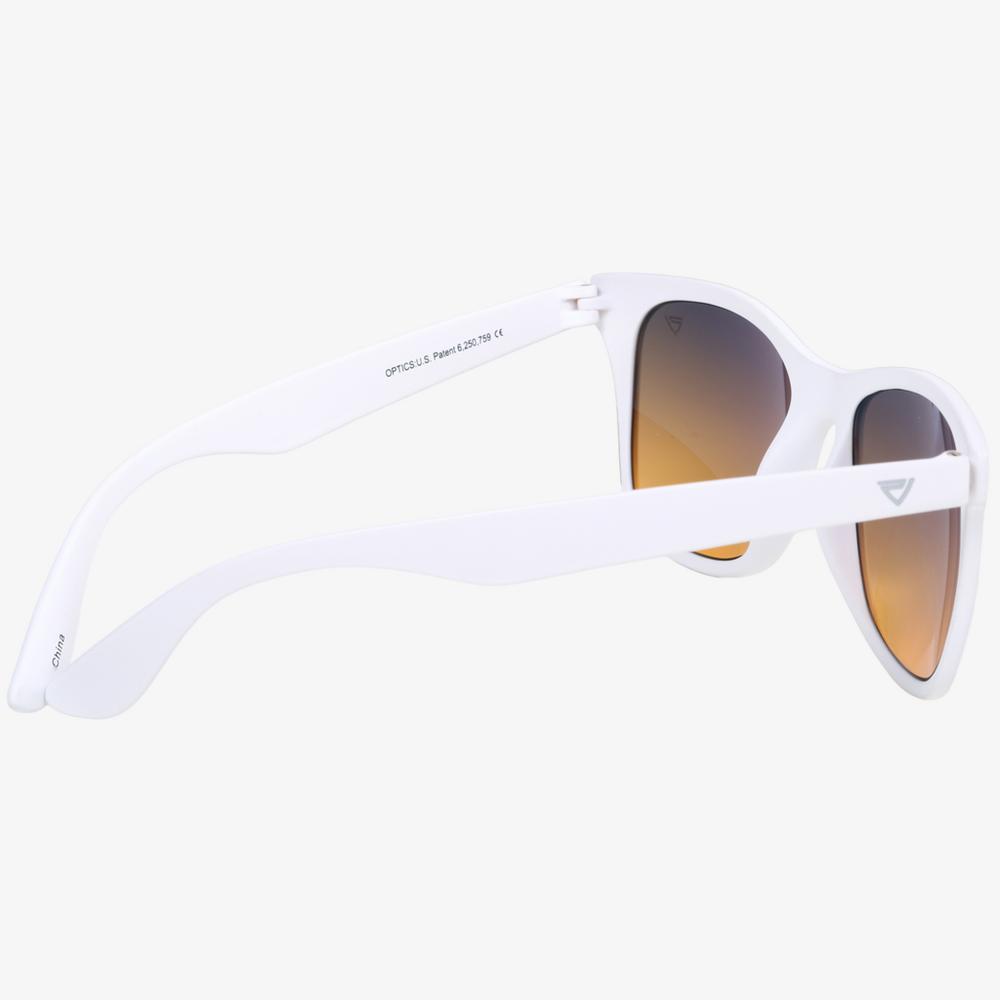 DG1 White Wayfarer Sunglasses