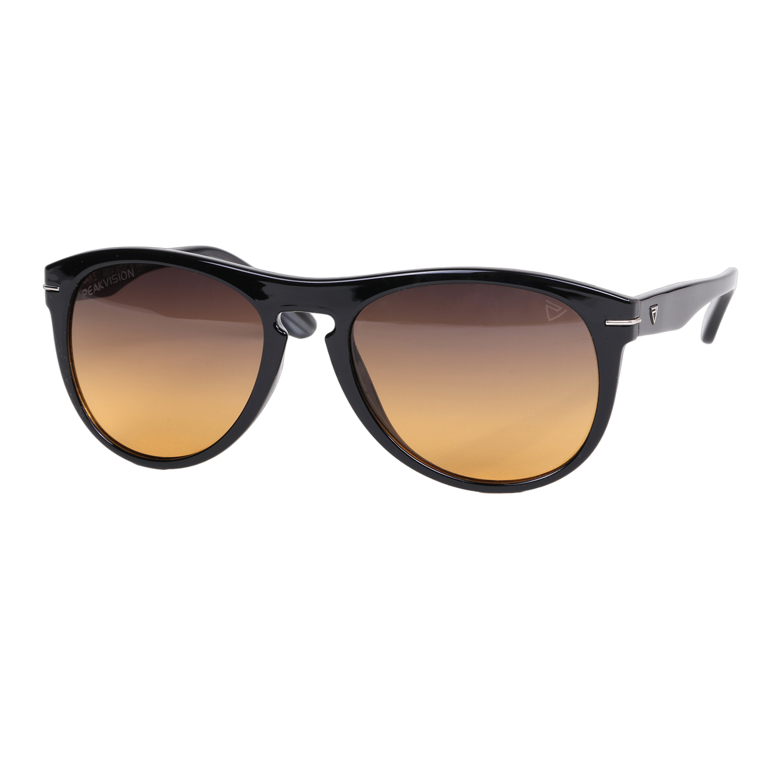 EOS Gloss Black European Wayfarer Sunglasses