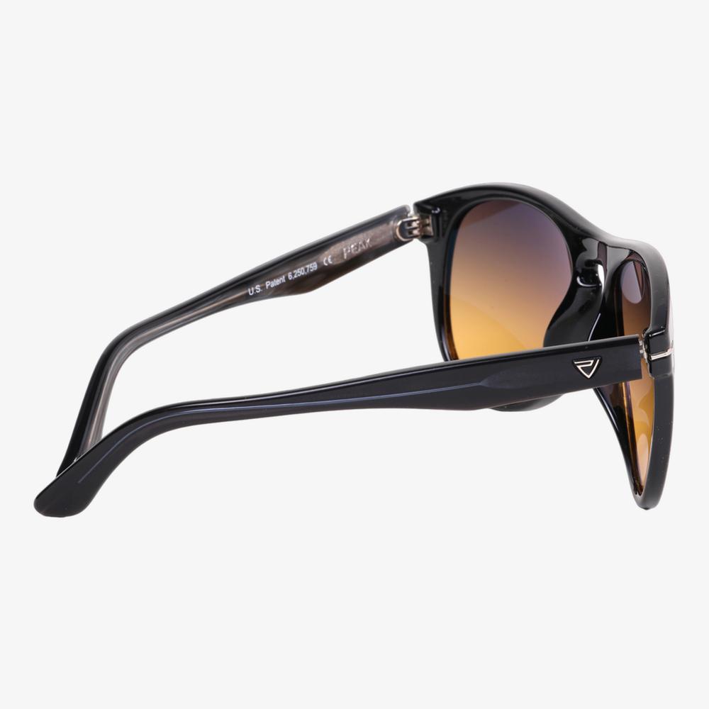 EOS Gloss Black European Wayfarer Sunglasses