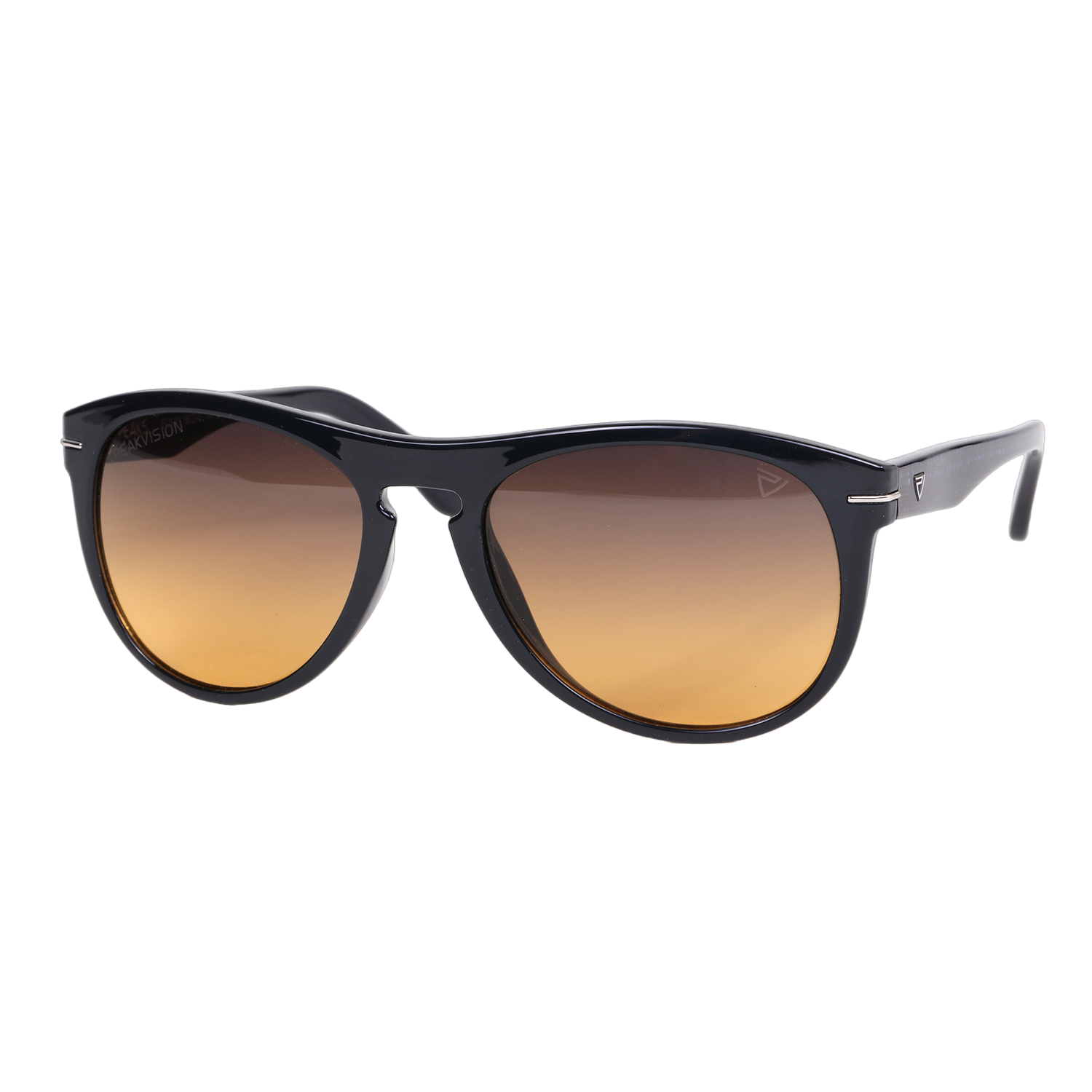 EOS Black and Plaid European Wayfarer Sunglasses