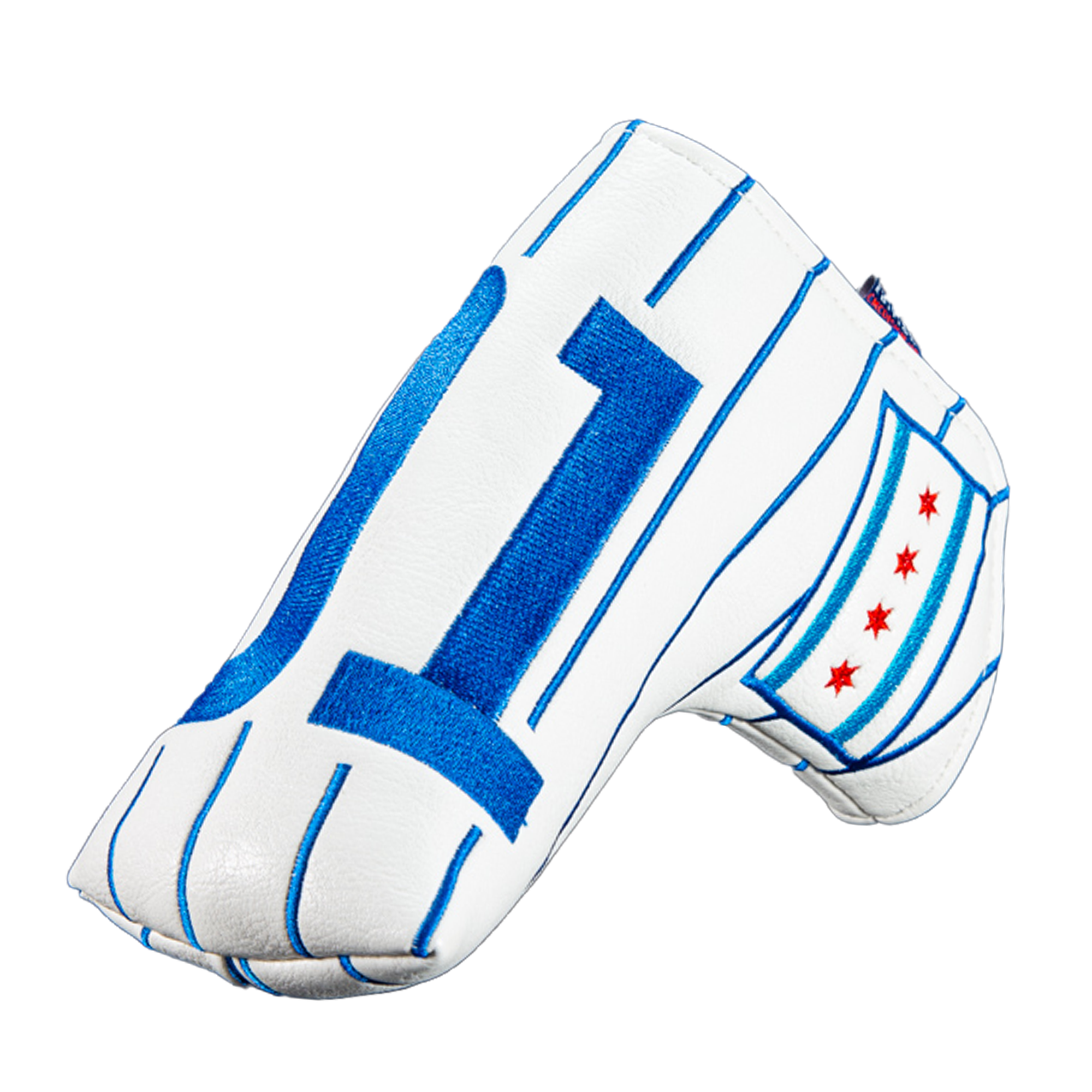 Chicago "Stripes" Blade Putter Headcover