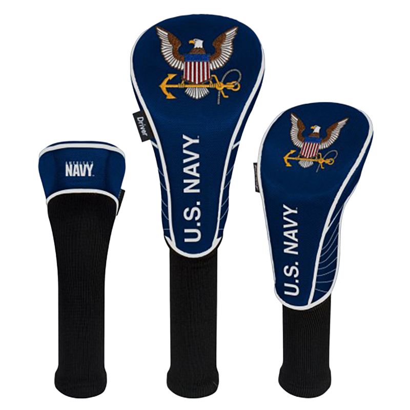Navy Set of Three Headcovers