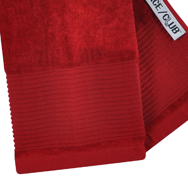 Navy Tri-Fold Embroidered Towel