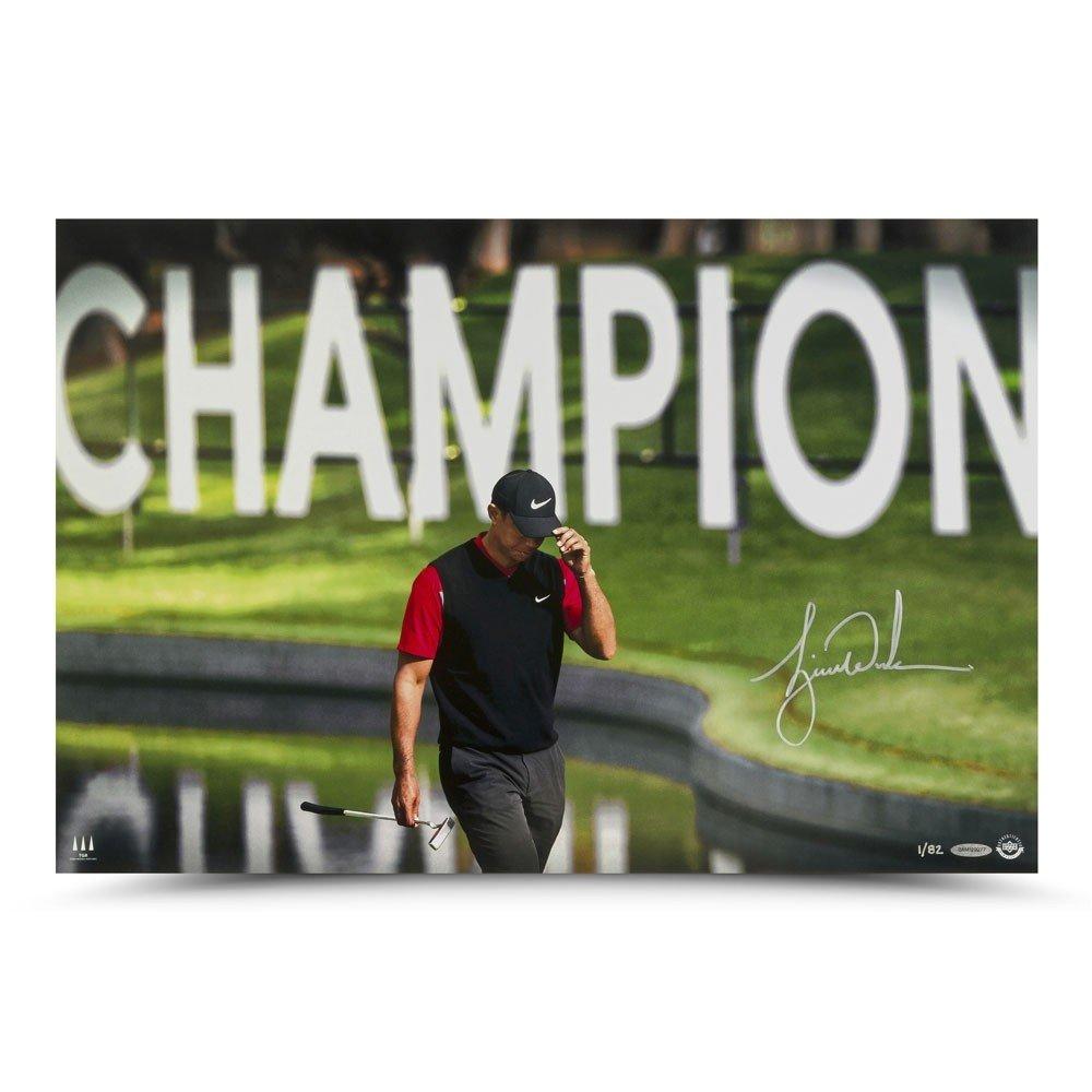 Tiger Woods Autographed 