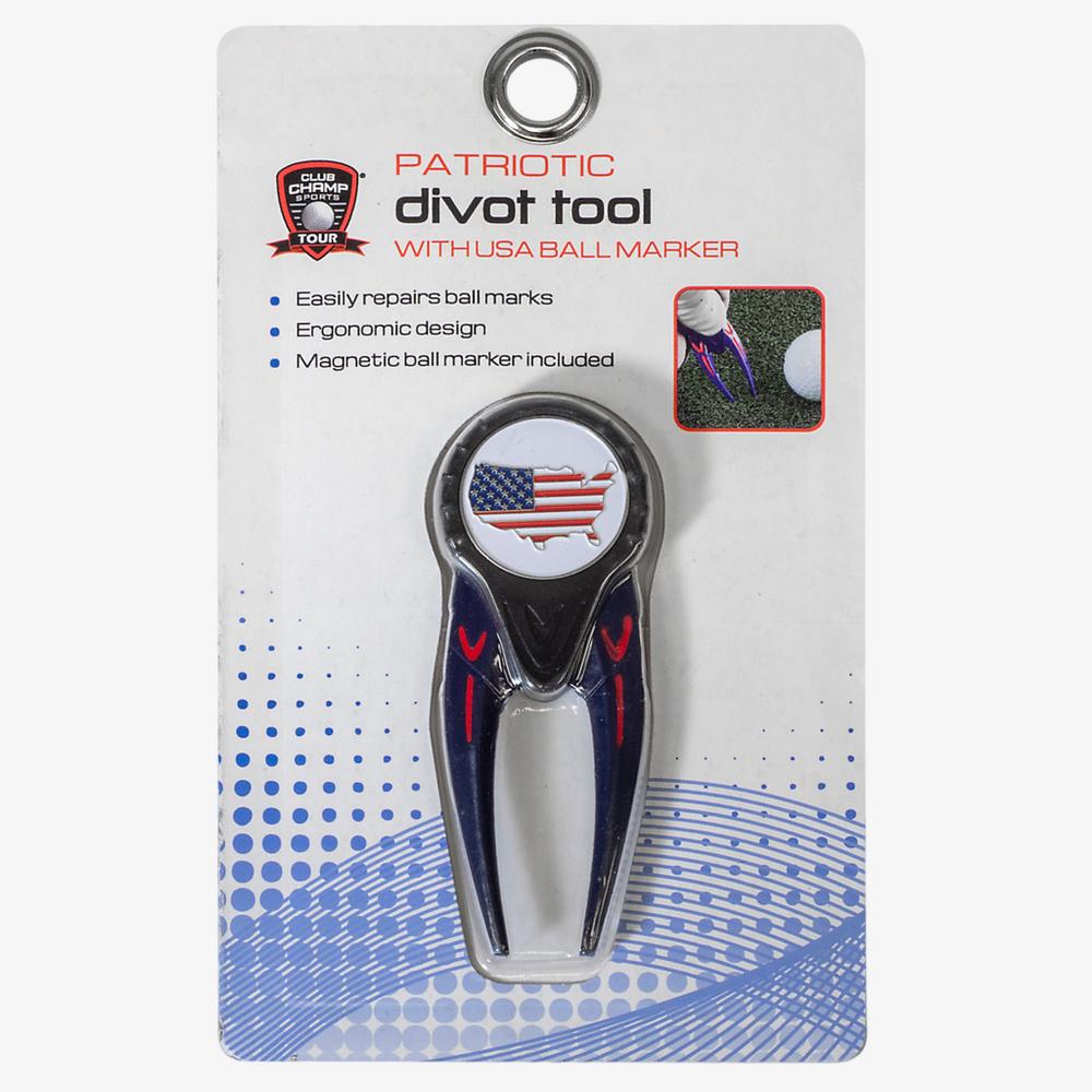 Premium Divot Tool w/ USA Ball Marker