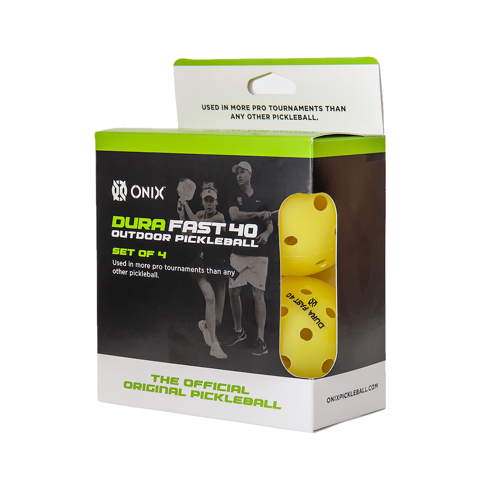 Dura Fast 40 Outdoor 4-Pack - Yellow