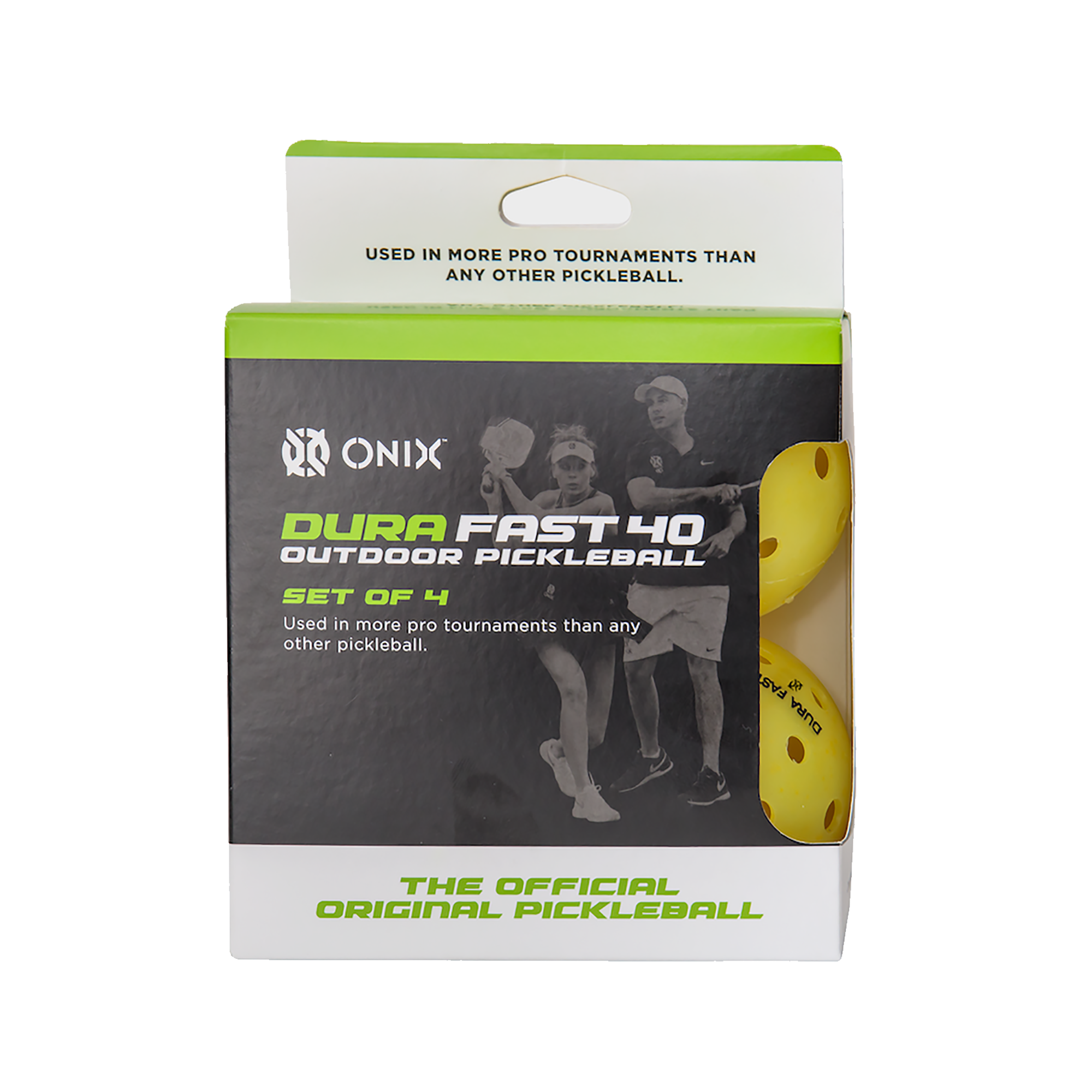 Dura Fast 40 Outdoor 4-Pack - Yellow