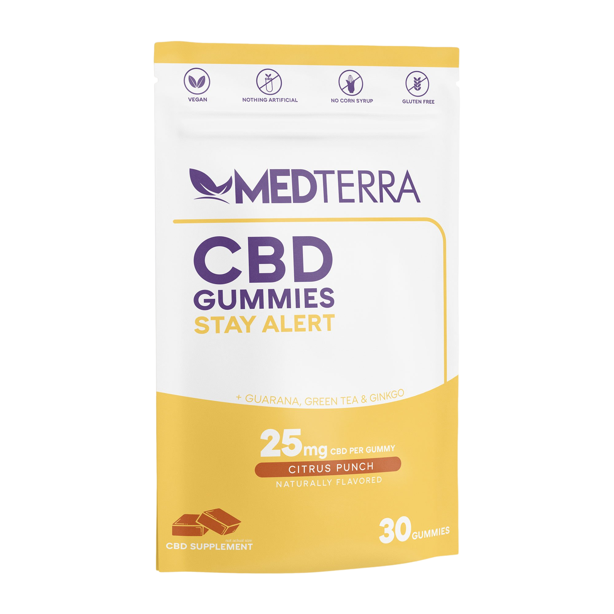 Stay Alert 25mg Citrus Gummies 30ct