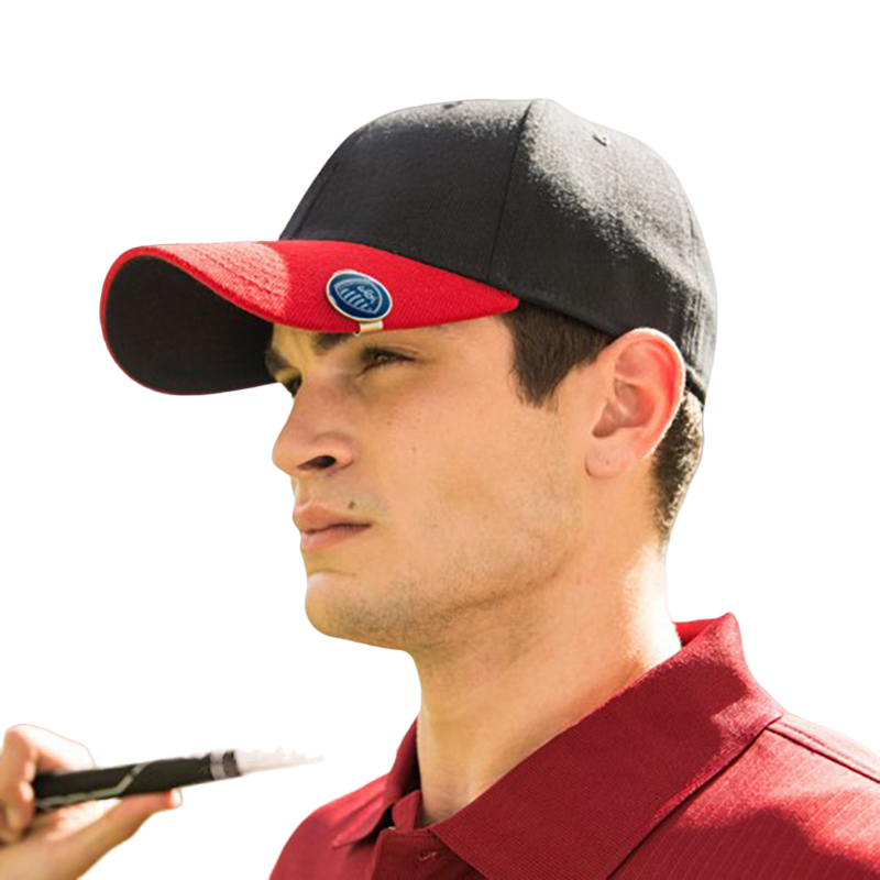 Navy Hat Clip