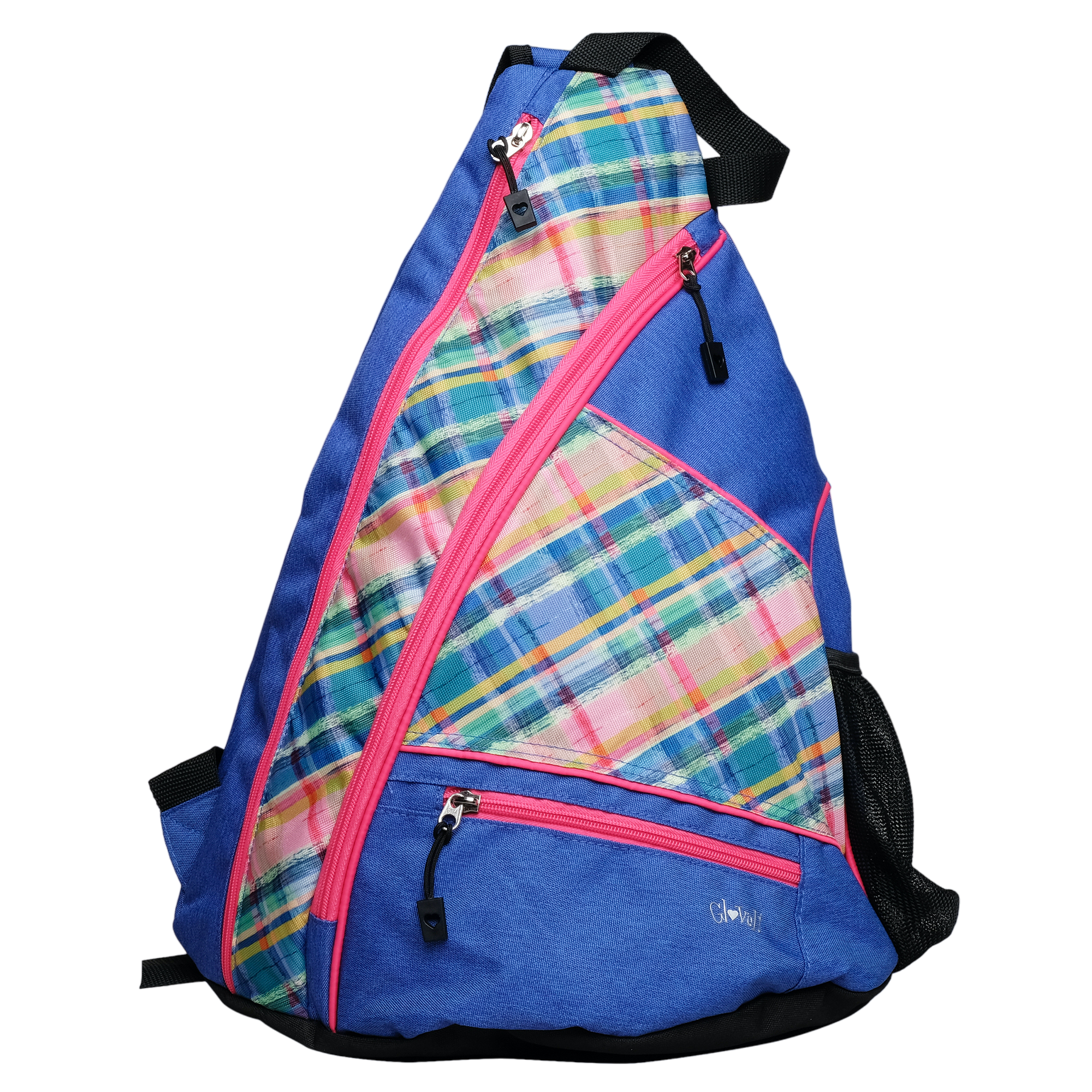 Plaid Sorbet Pickleball Sling Bag