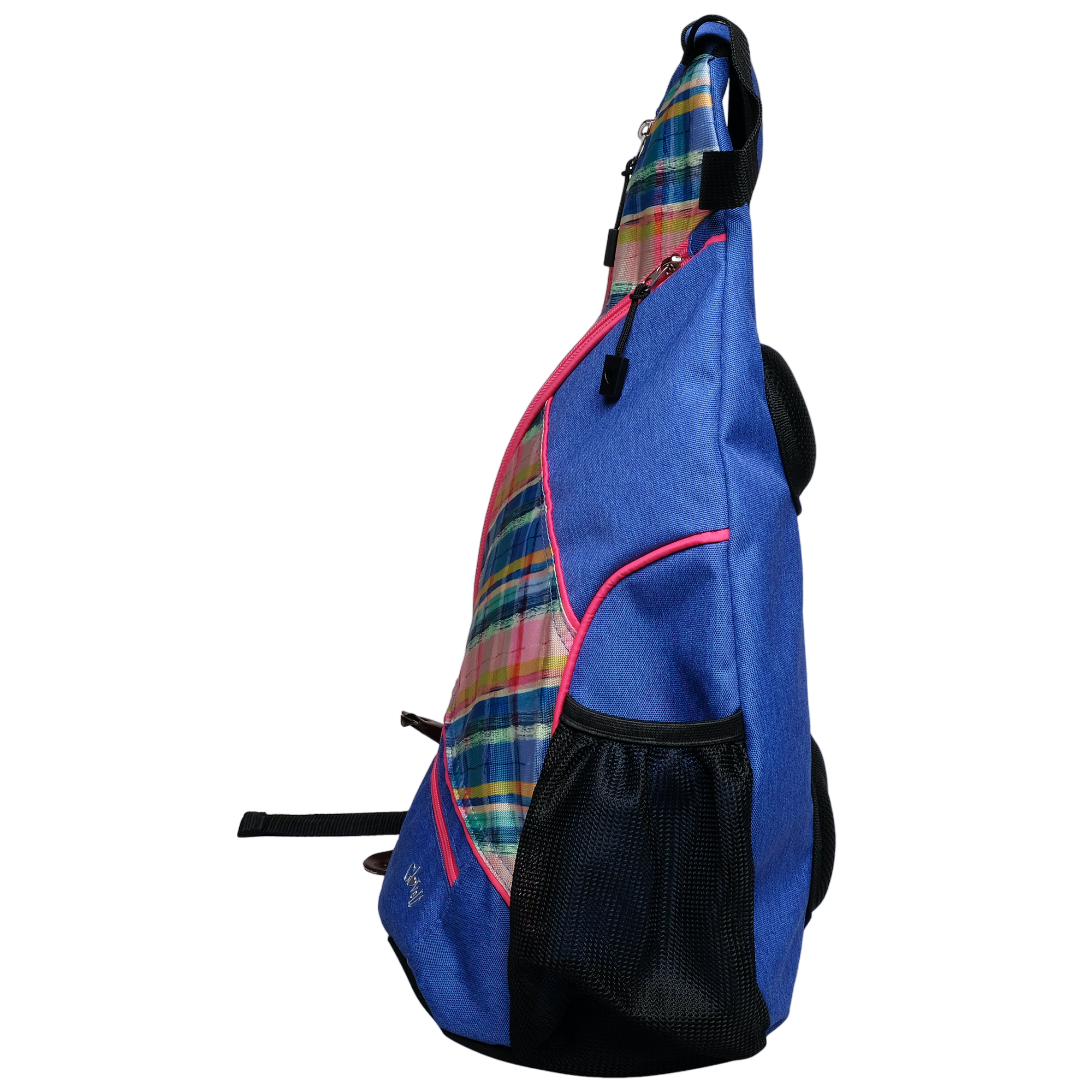 Plaid Sorbet Pickleball Sling Bag