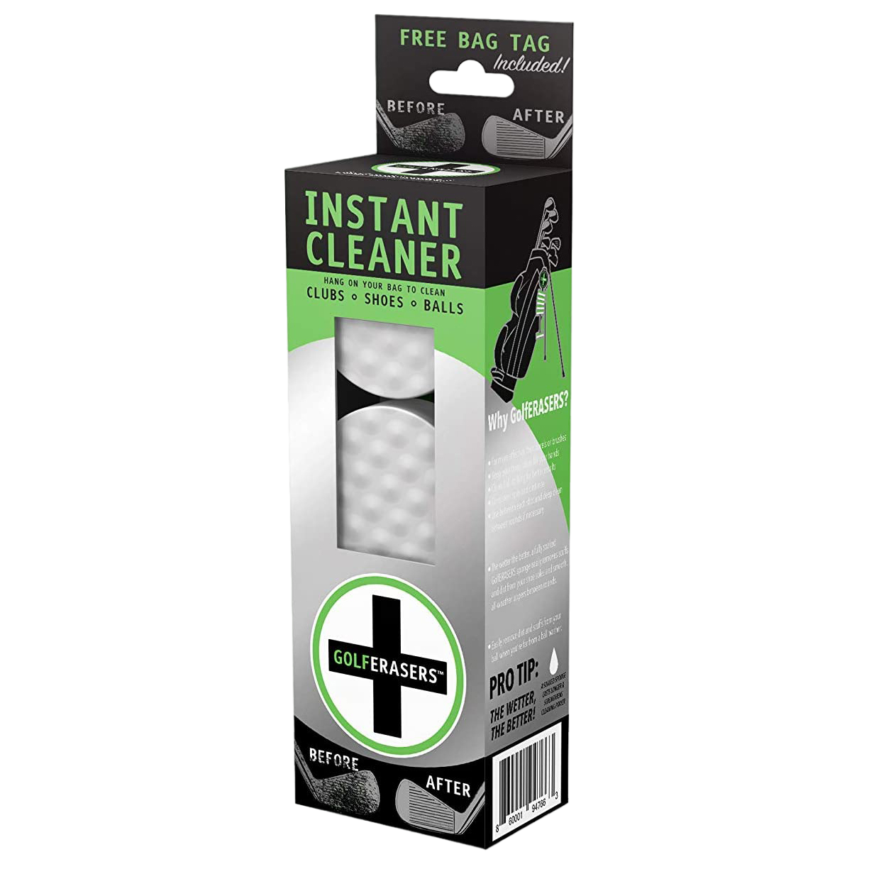 Golf Erasers Instant Cleaner