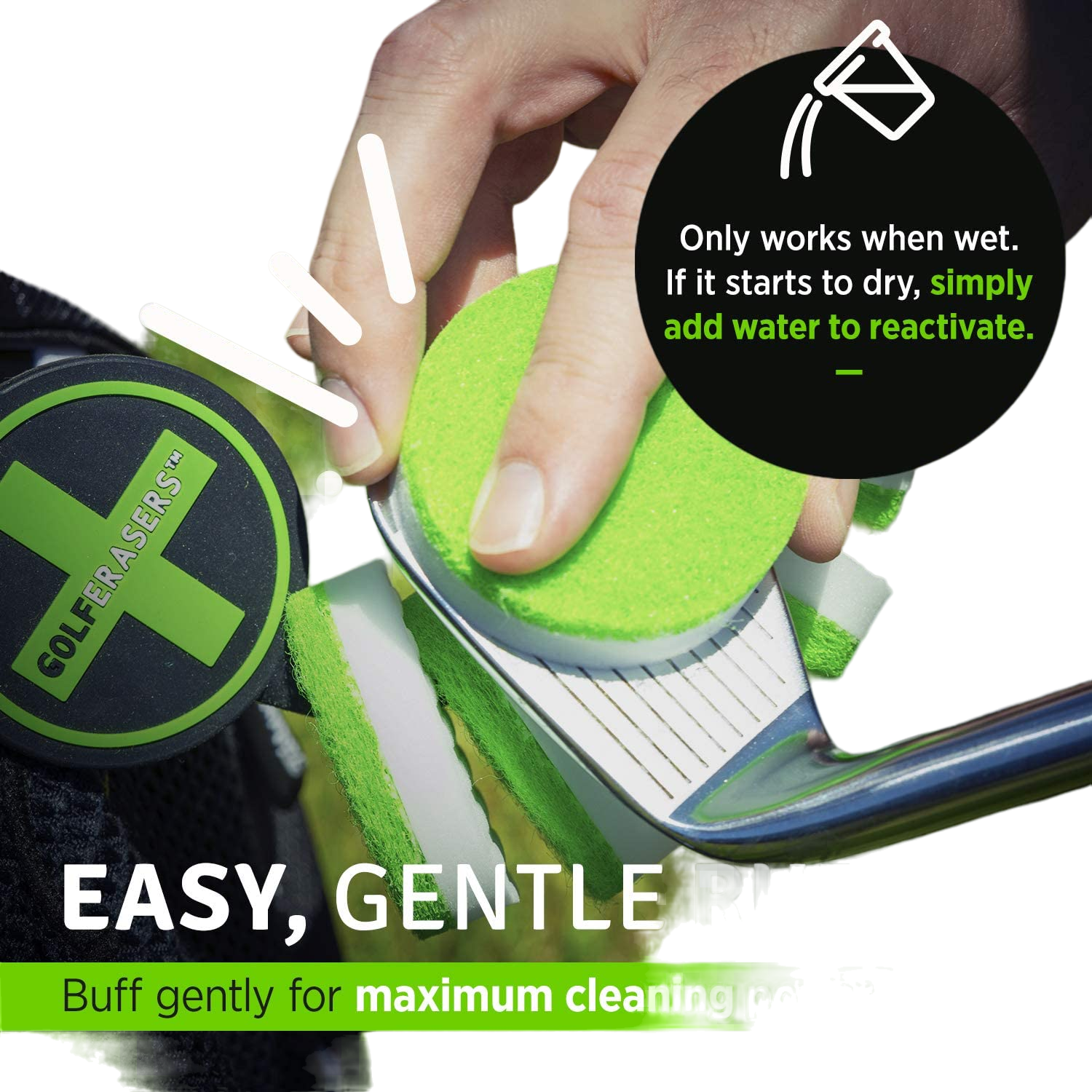 Golf Erasers Instant Cleaner