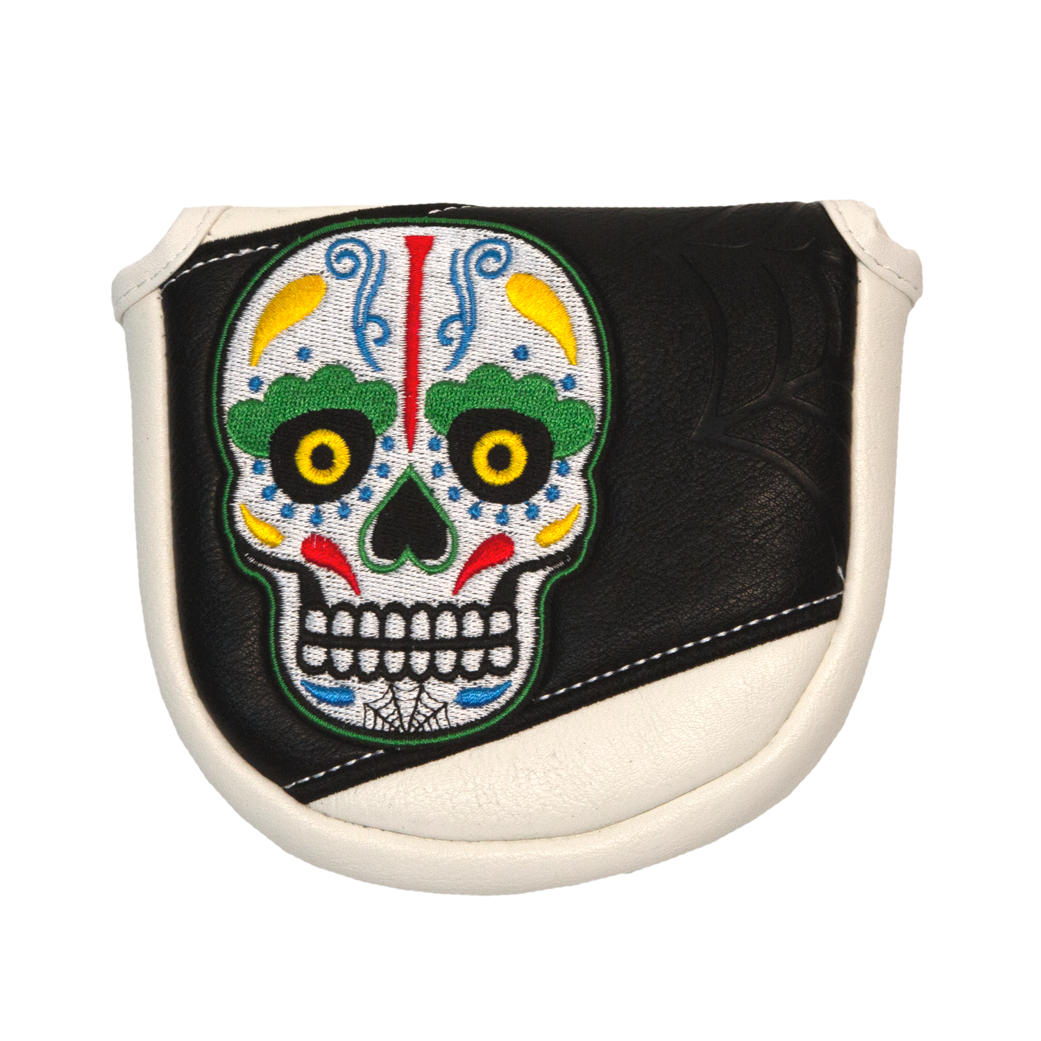 Sugar Skull Mallet Putter Cover