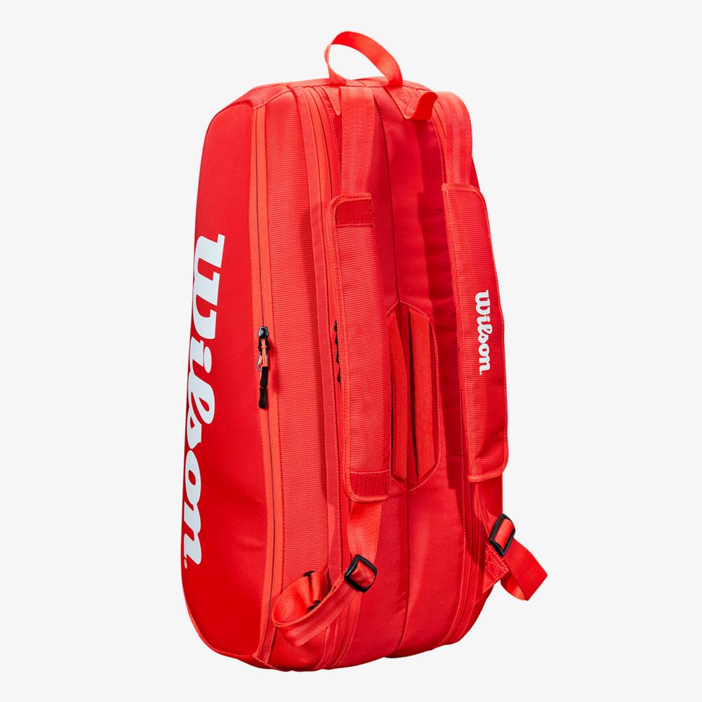 Super Tour 2021 Red 6 PK Tennis Bag