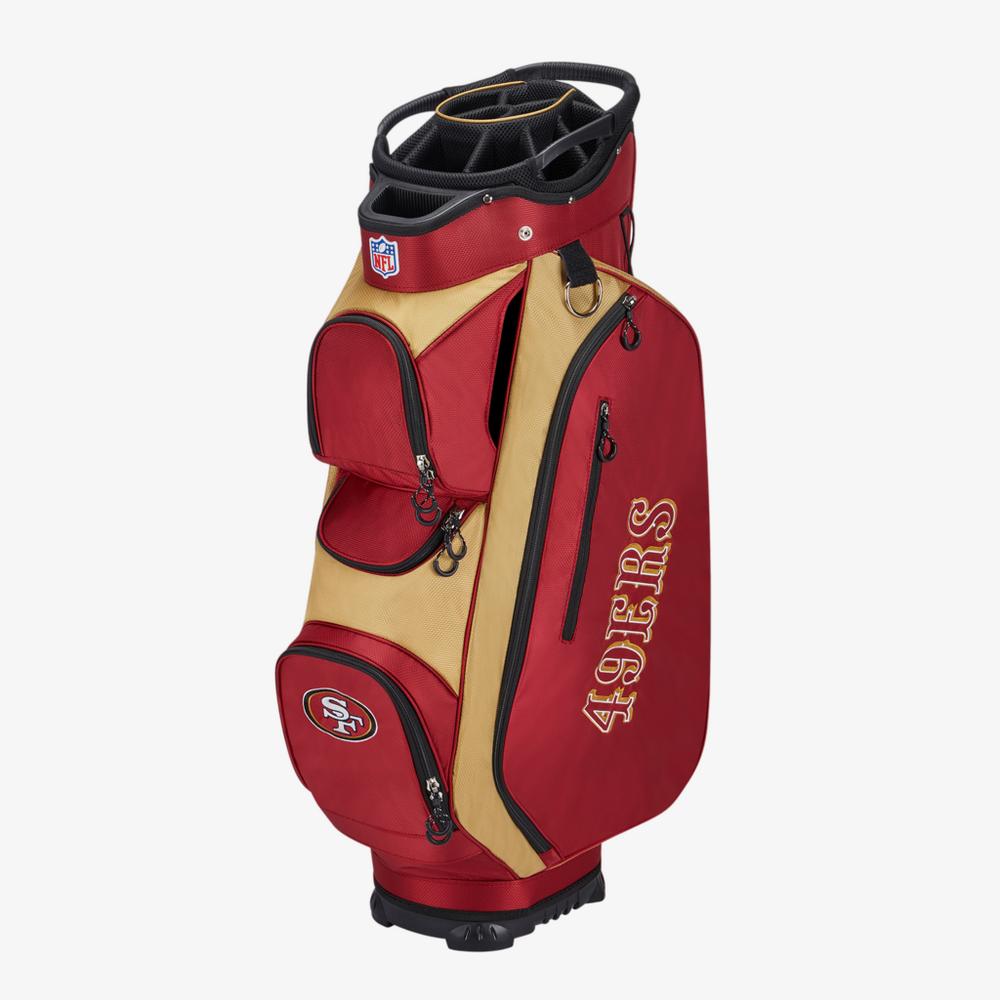 Wilson NFL Cart Bag - San Francisco 49ers | PGA TOUR Superstore Wilson NFL Cart Bag - San Francisco 49ers | PGA TOUR Superstore