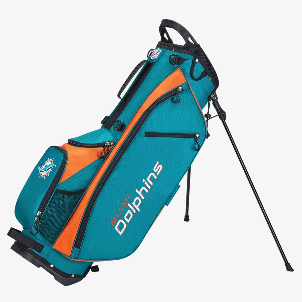 Wilson NFL Stand Bag - Miami Dolphins | PGA TOUR Superstore Wilson NFL Stand Bag - Miami Dolphins | PGA TOUR Superstore