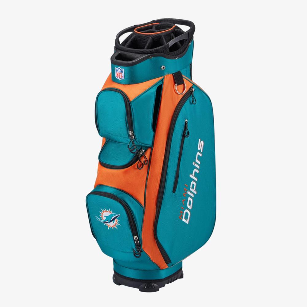 Wilson NFL Cart Bag - Miami Dolphins | PGA TOUR Superstore Wilson NFL Cart Bag - Miami Dolphins | PGA TOUR Superstore