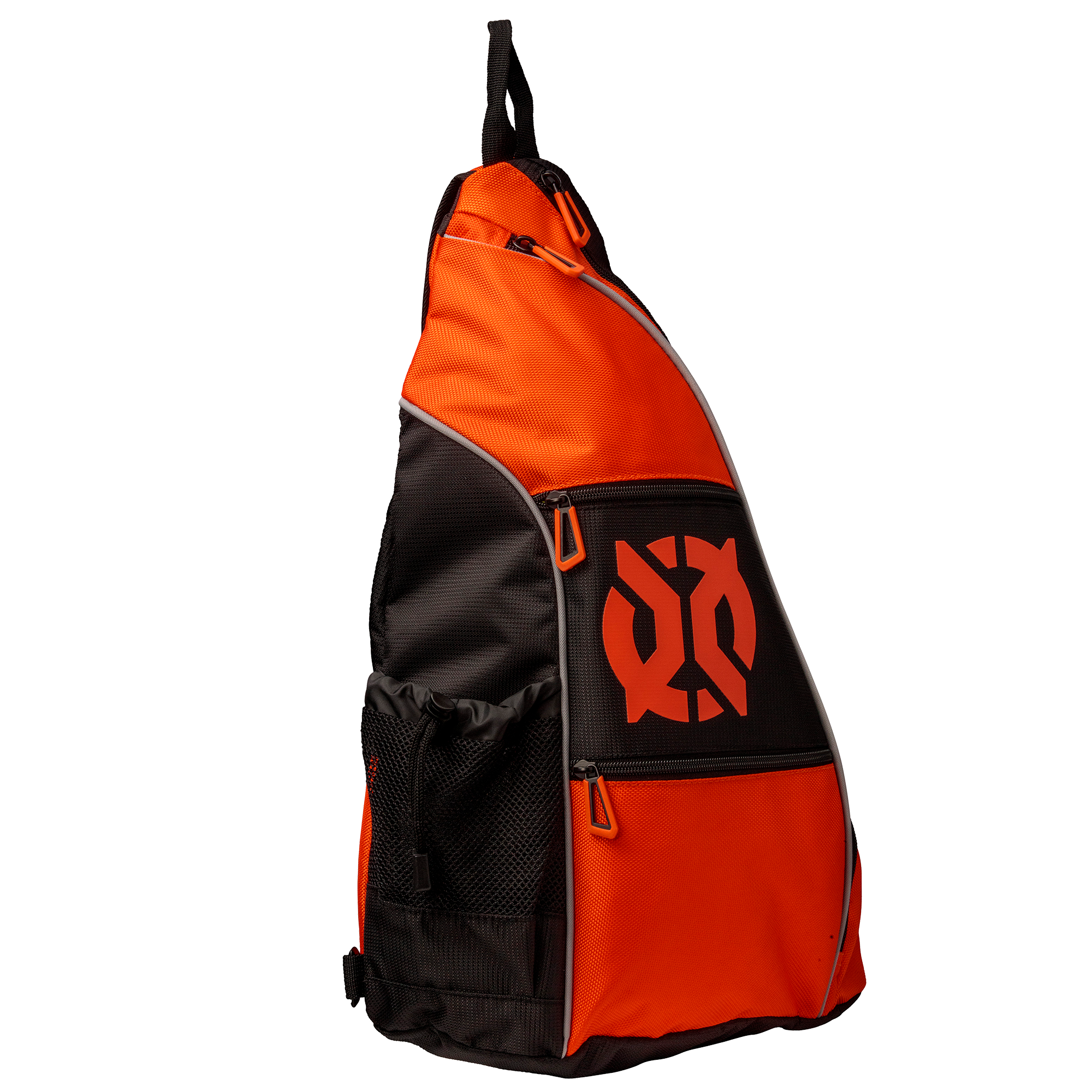 Pickleball Pro Team Sling Bag - Orange/Black