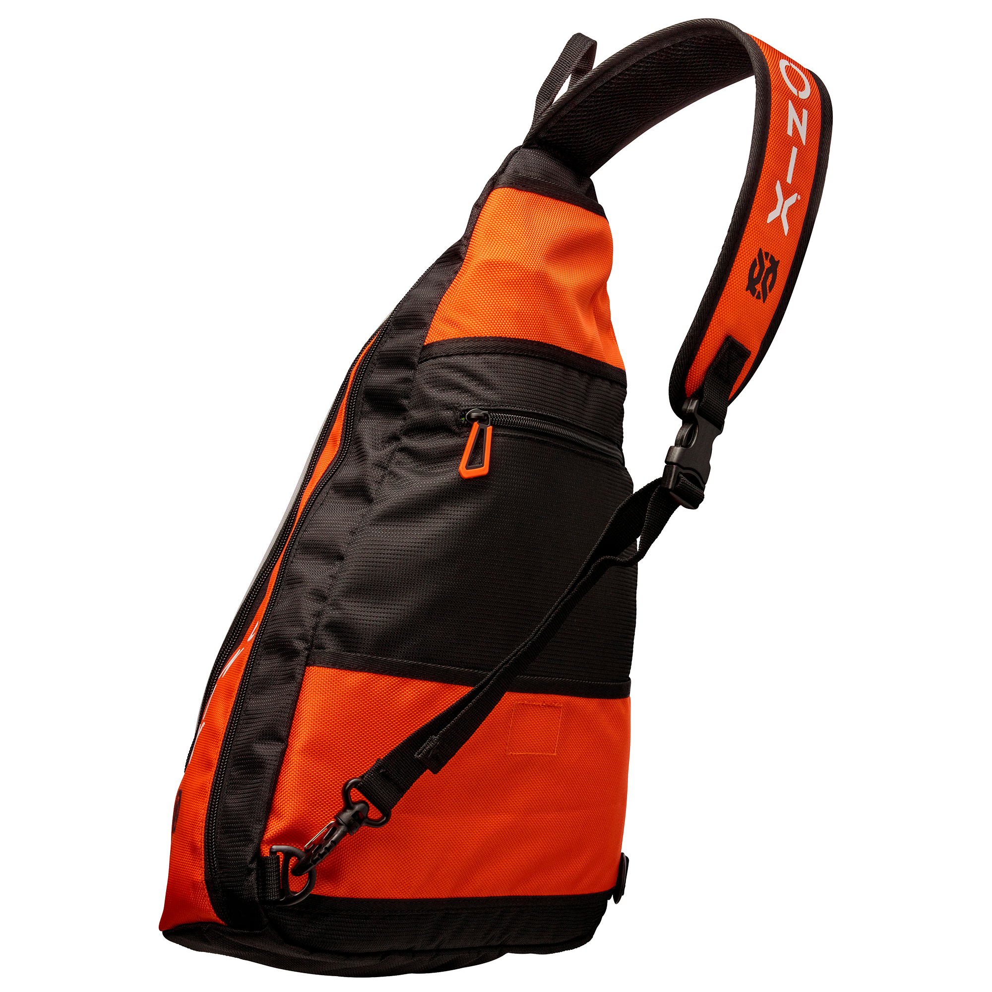 Pickleball Pro Team Sling Bag - Orange/Black