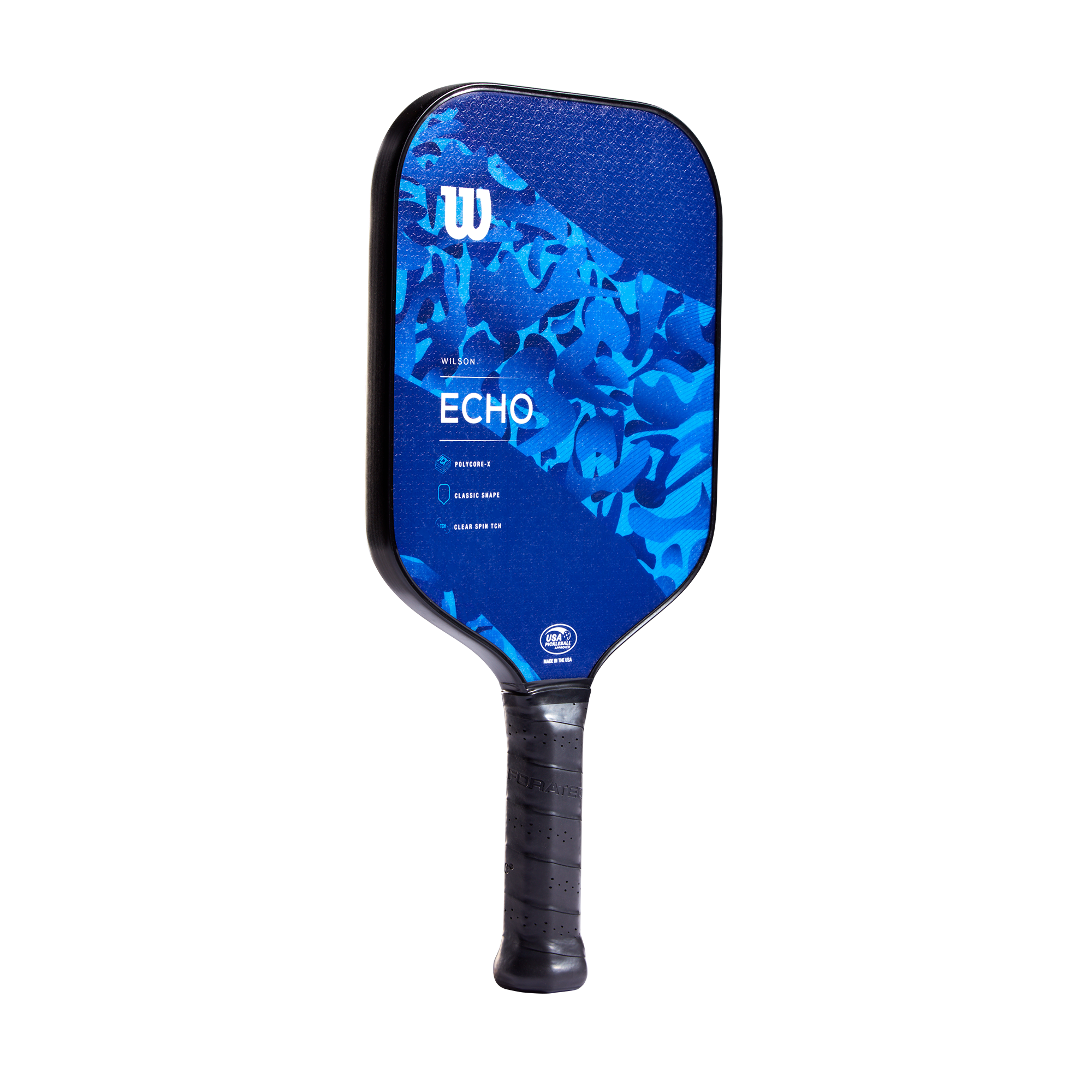 Echo Camo Pickleball Paddle - Blue