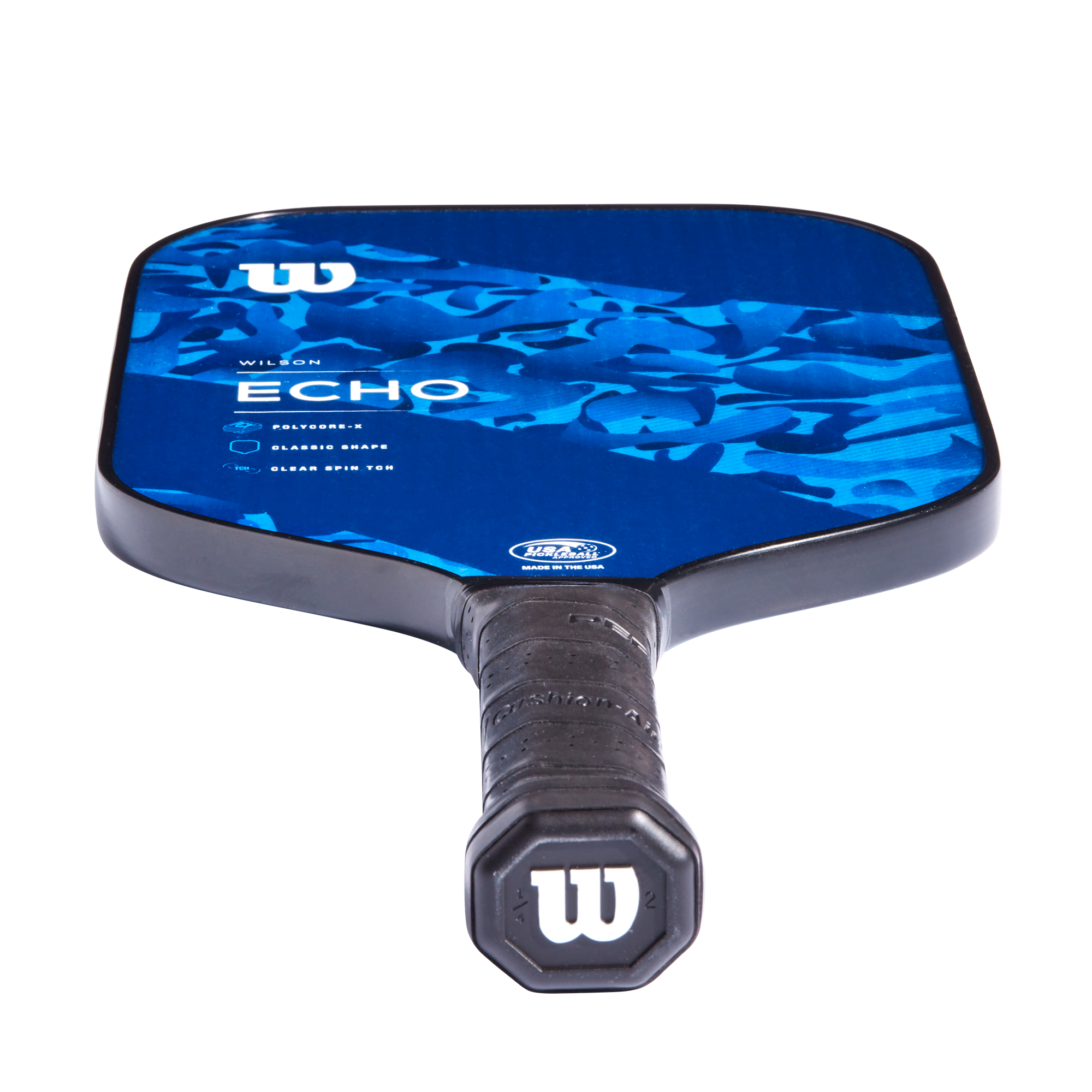 Echo Camo Pickleball Paddle - Blue