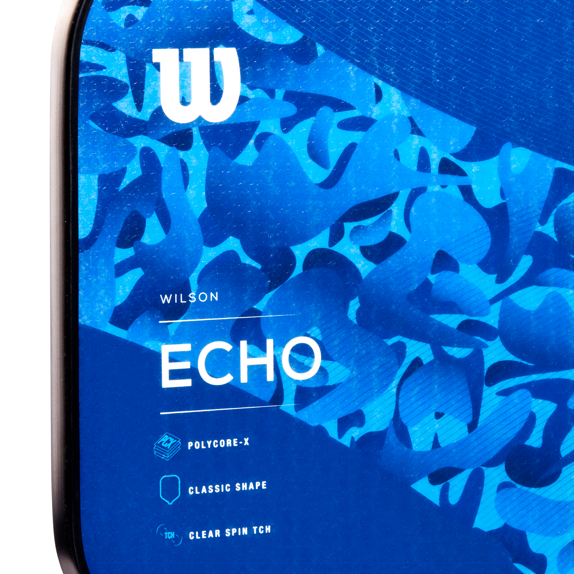 Echo Camo Pickleball Paddle - Blue