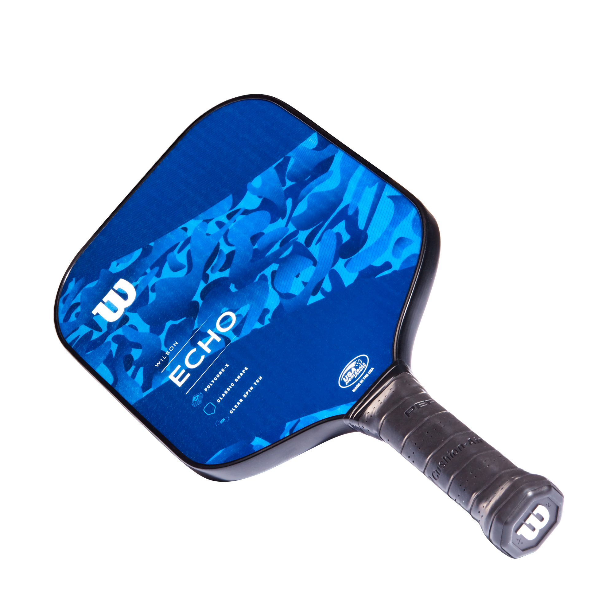 Echo Camo Pickleball Paddle - Blue