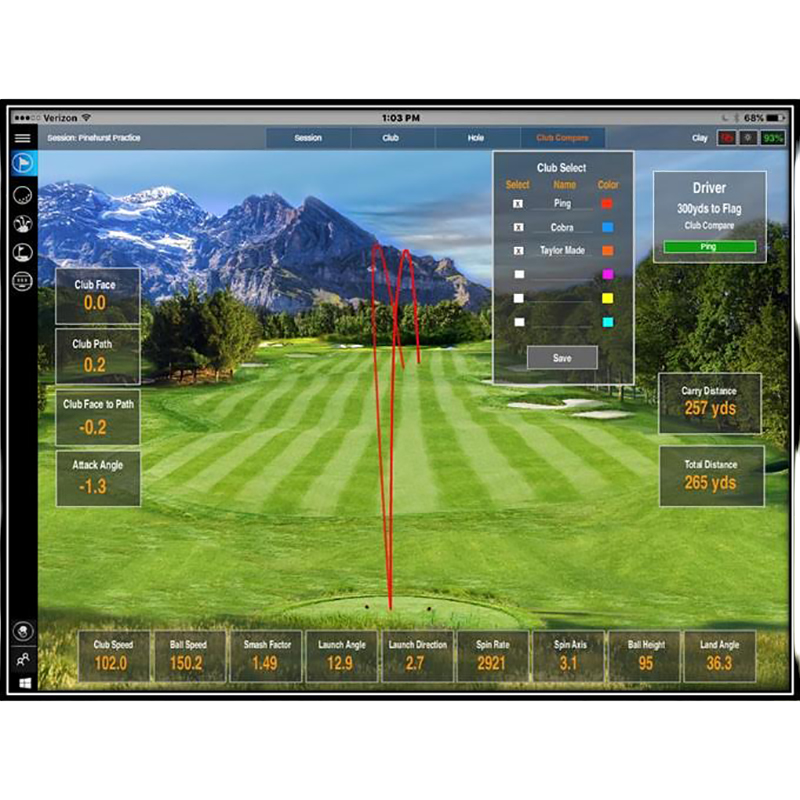 ES Tour Plus Launch Monitor