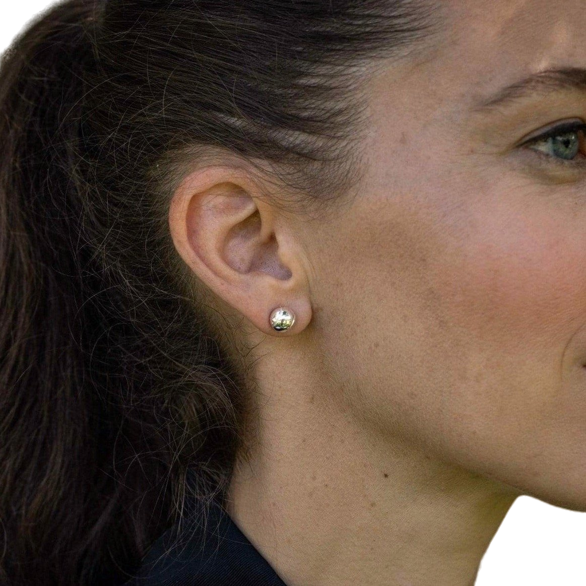 Silver Tennis Charm Necklace and Earrings Gift Set