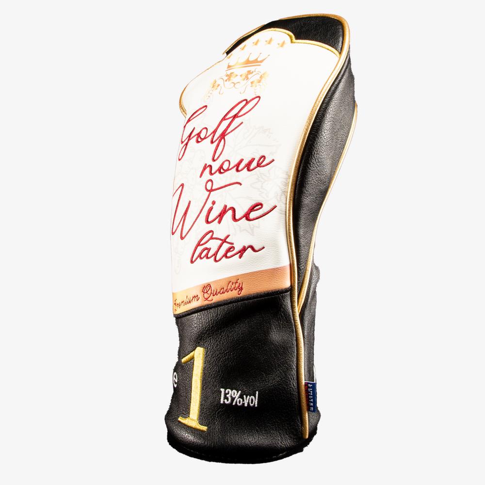 Golf Now, Wine Later Driver Headcover