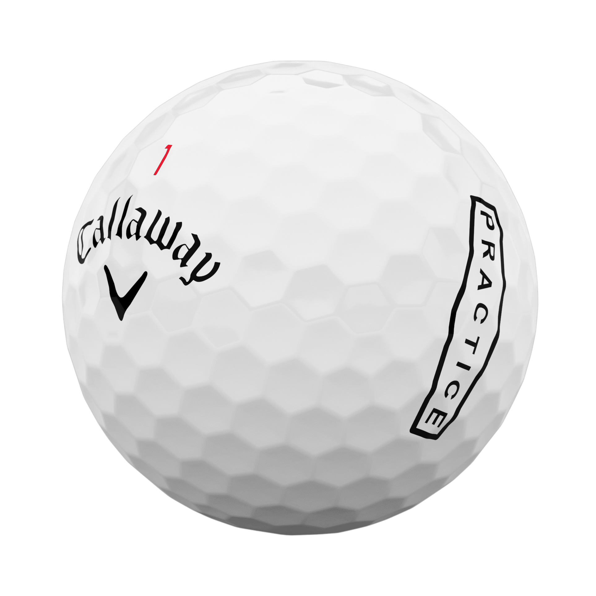 Chrome Soft Practice Golf Balls