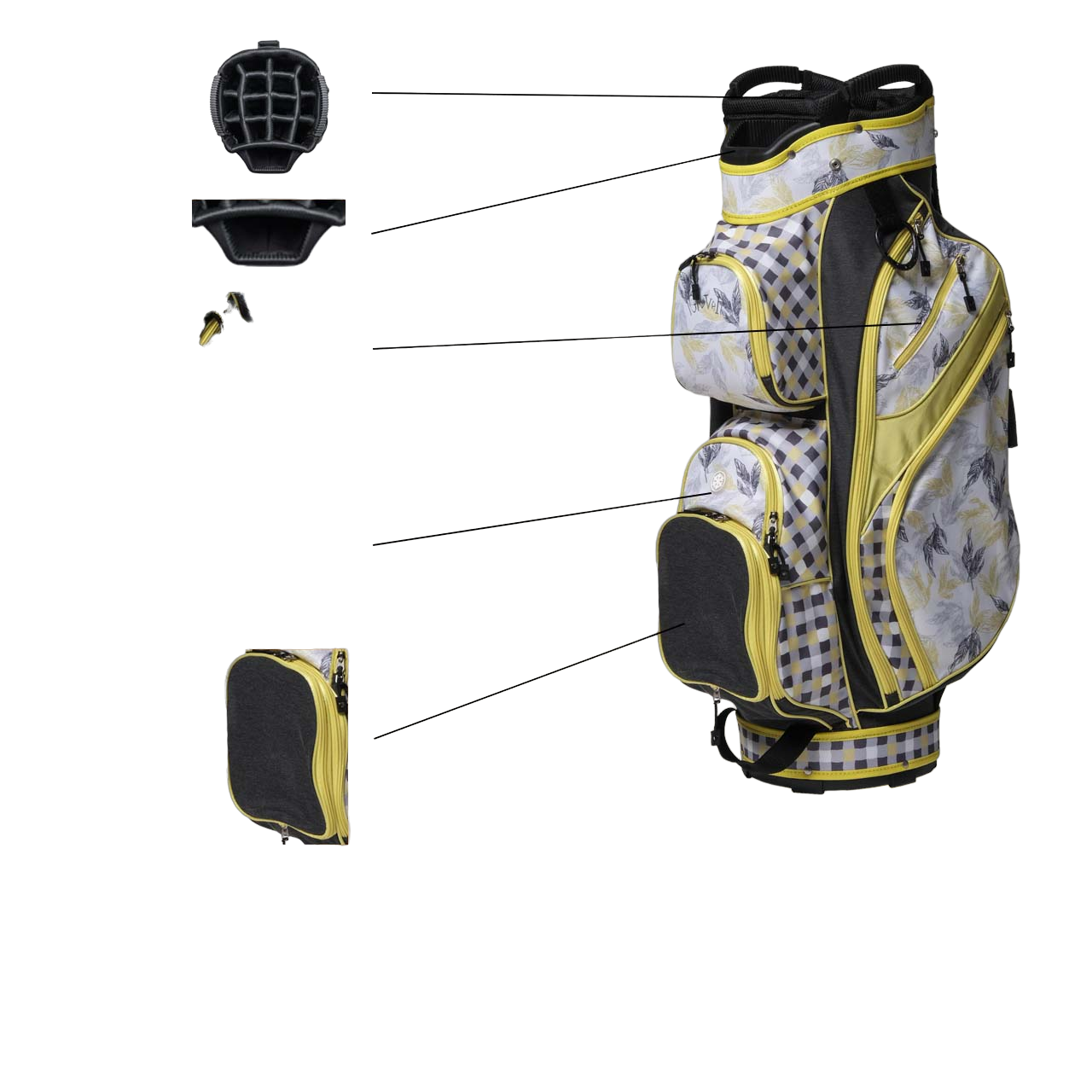 Citrus & Slate Cart Bag