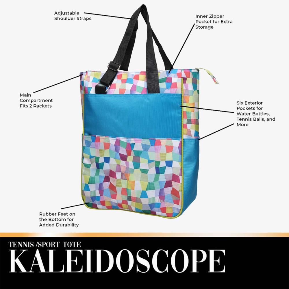 Kaleidoscope  Tennis Tote Bag 22