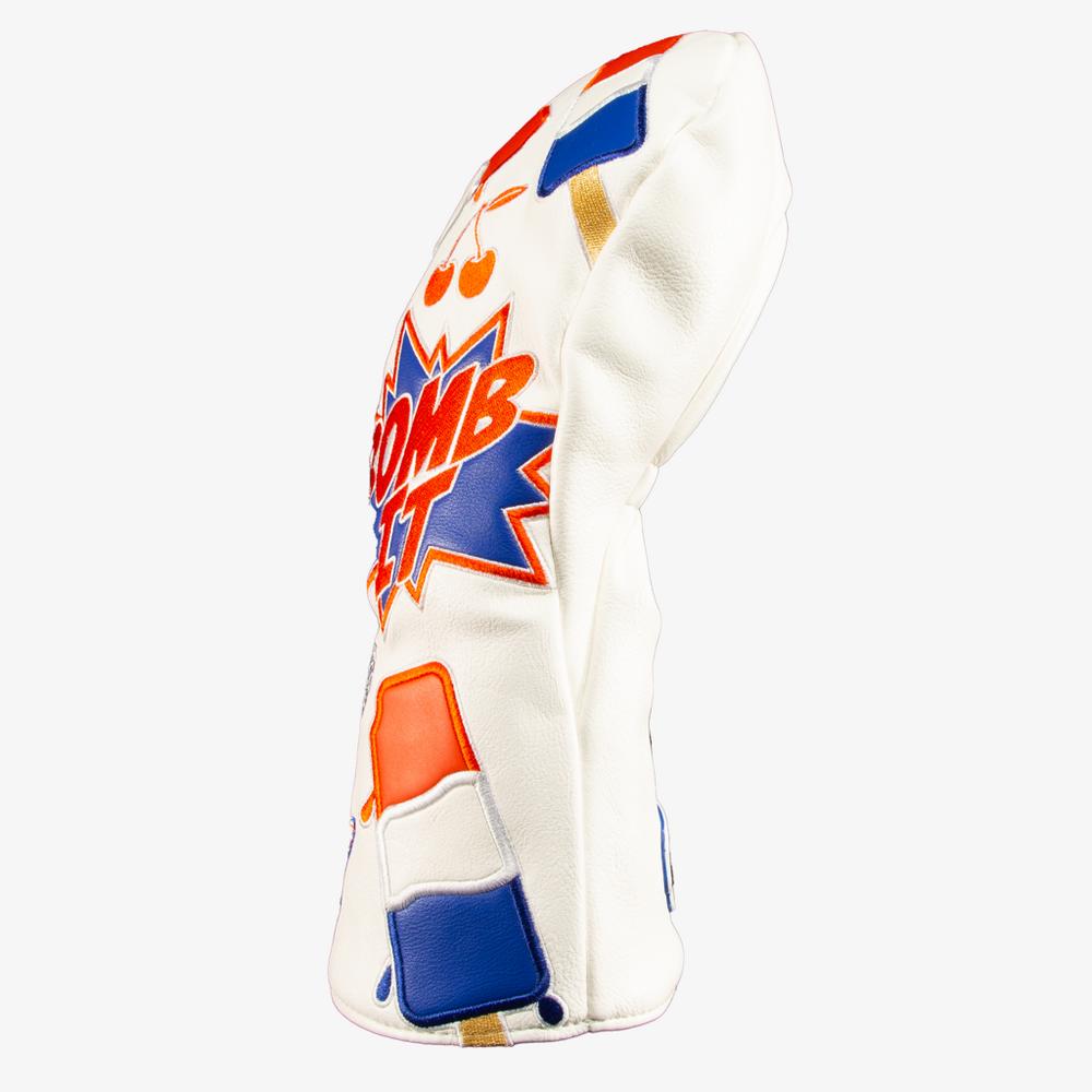 Bomb It White Driver Headcover