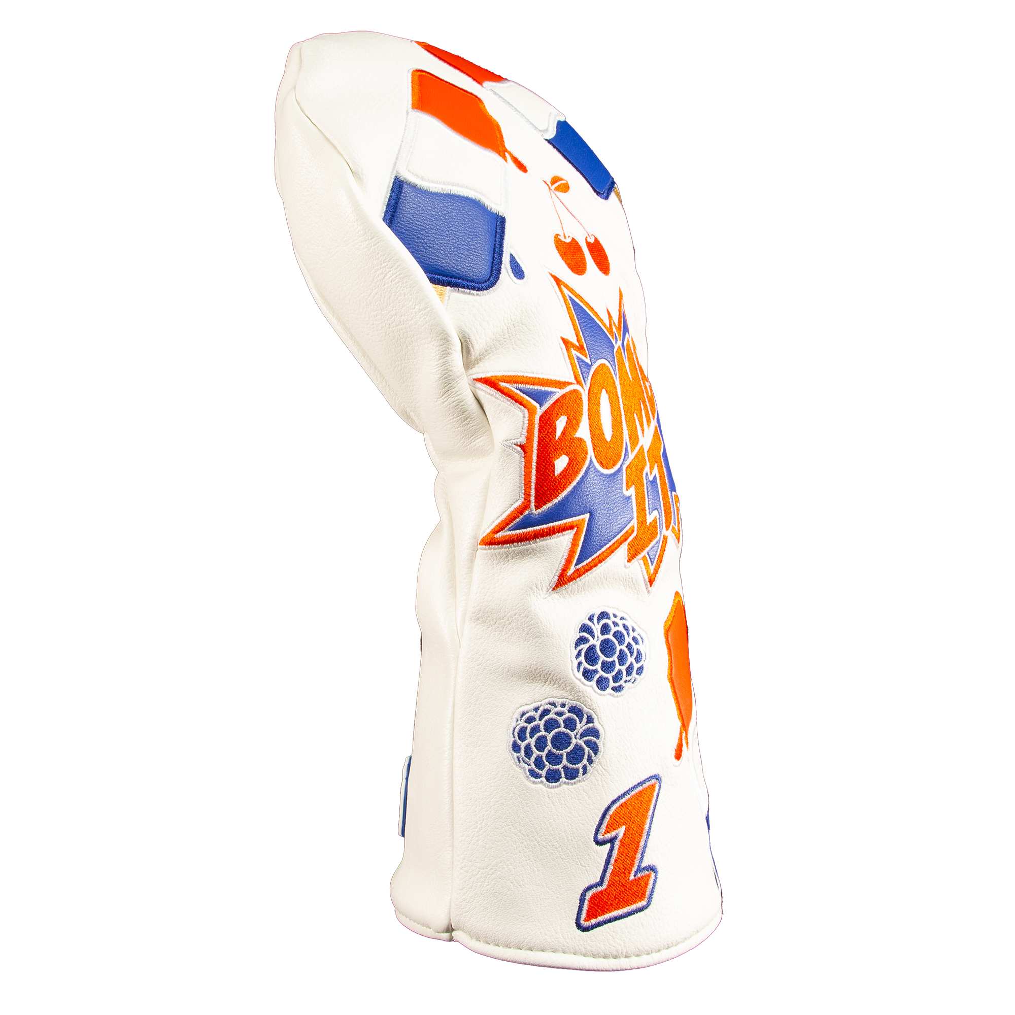Bomb It White Driver Headcover