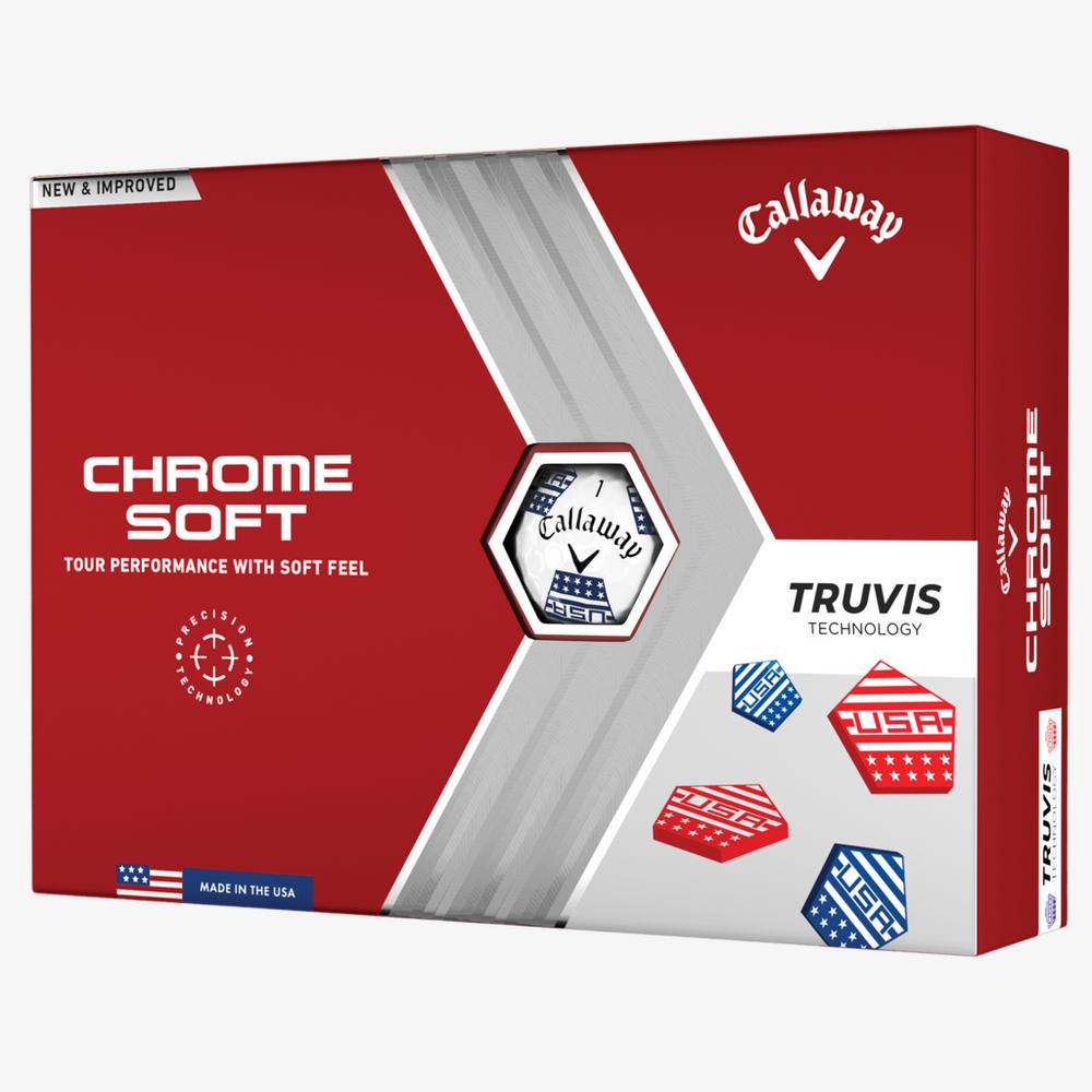 Chrome Soft USA Truvis Golf Balls