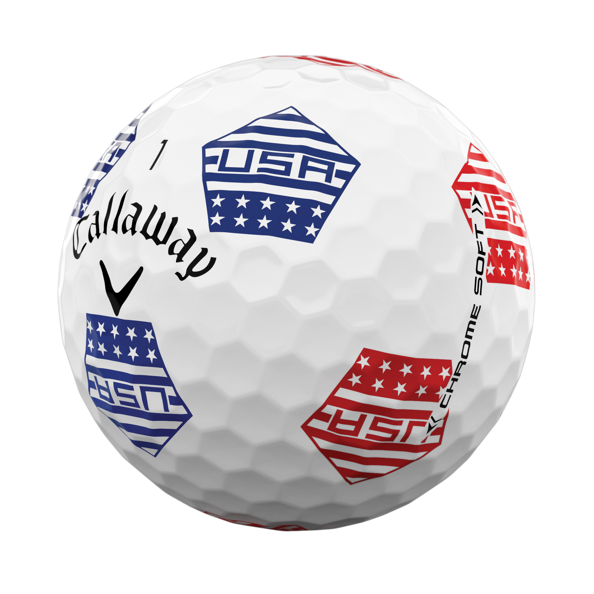 Callaway Chrome Soft USA Truvis Golf Balls | PGA TOUR Superstore