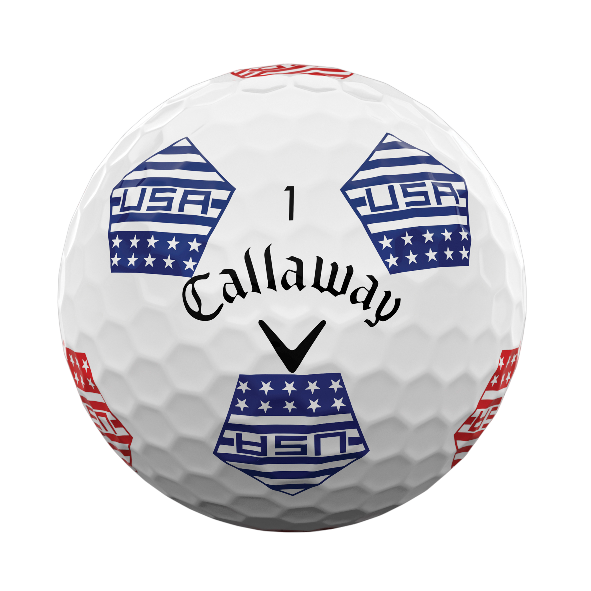 Chrome Soft USA Truvis Golf Balls