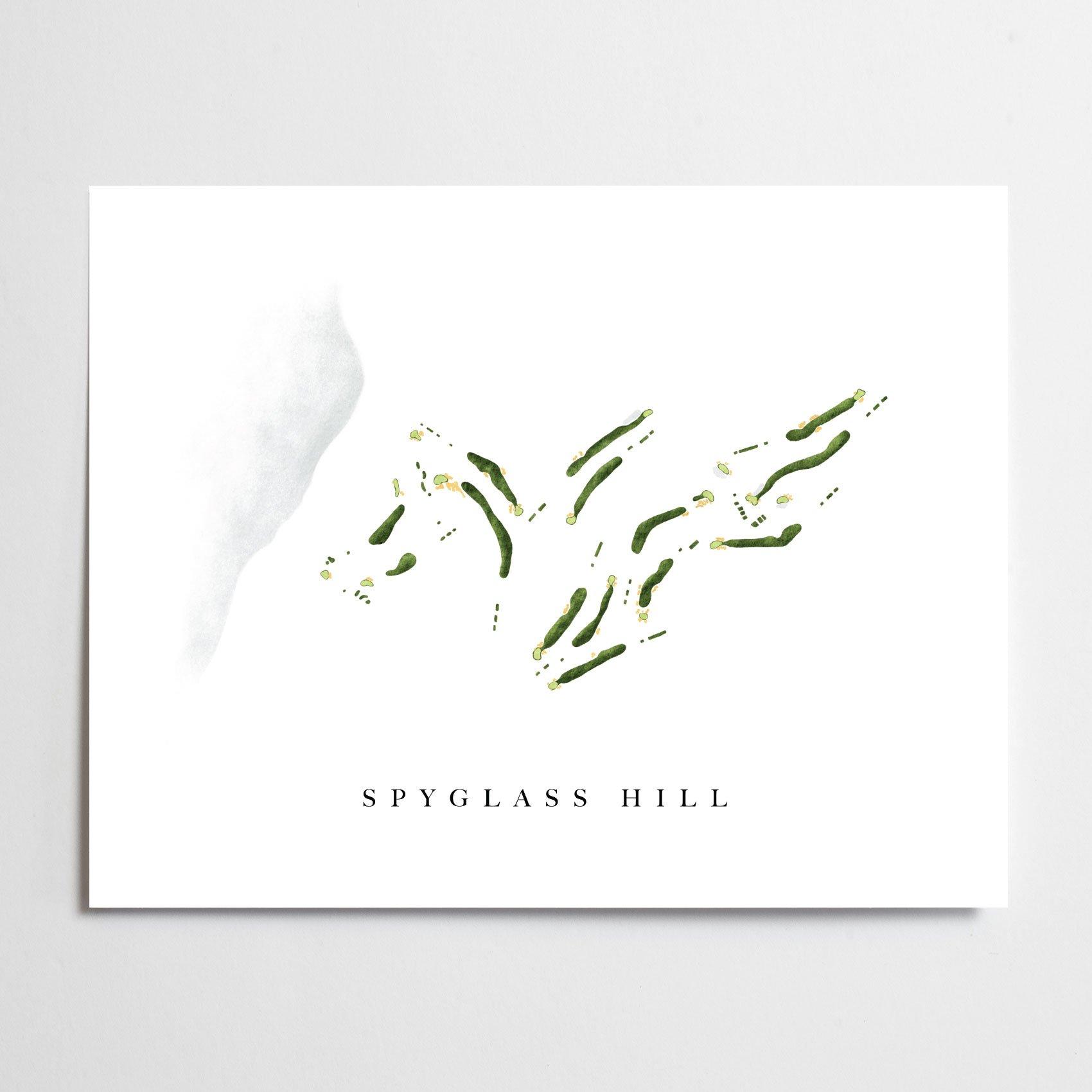 Spyglass Hill Golf Course Map