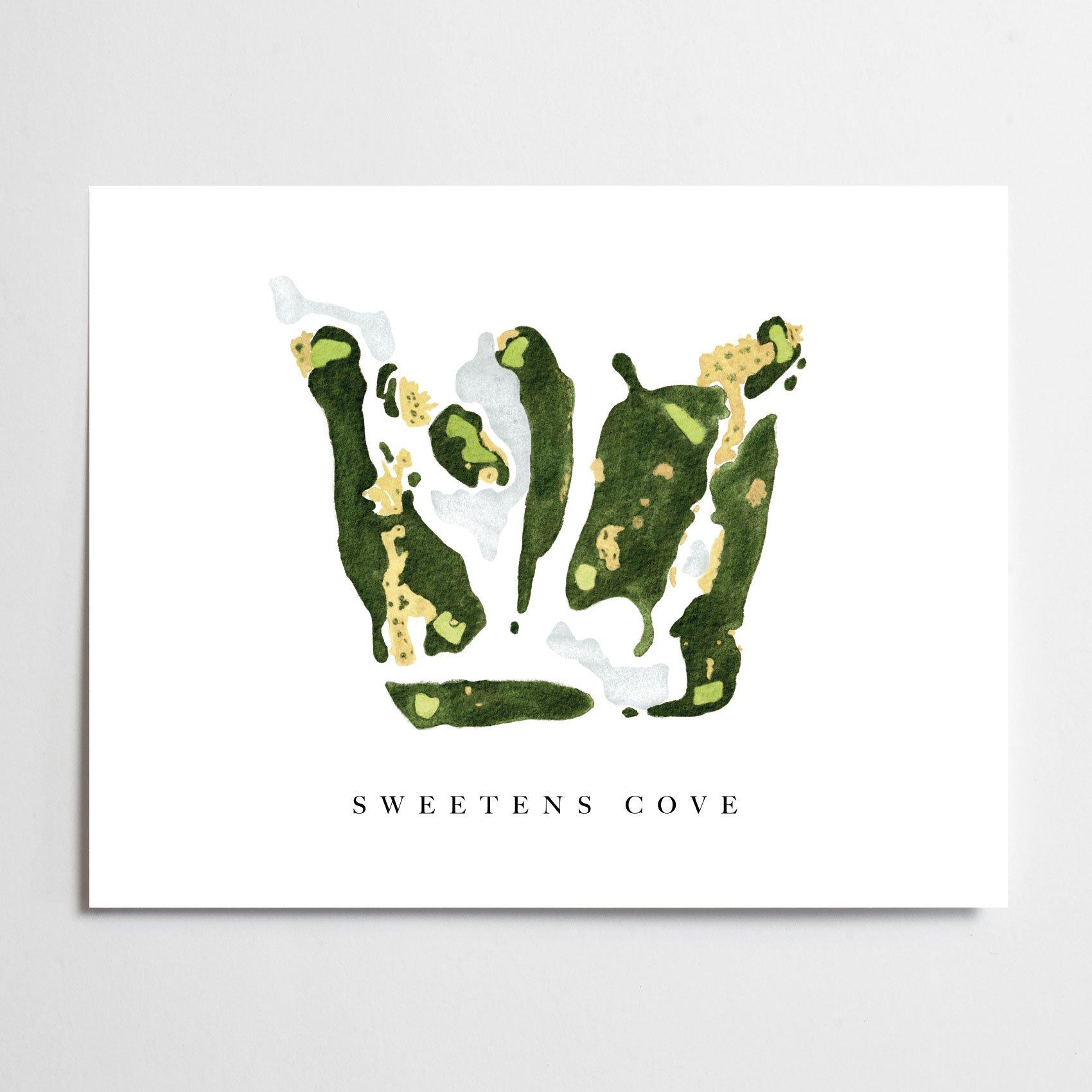 Sweetens Cove Golf Course Map
