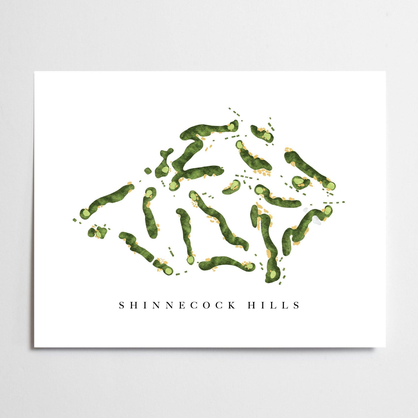 Shinnecock Hills Golf Course Map