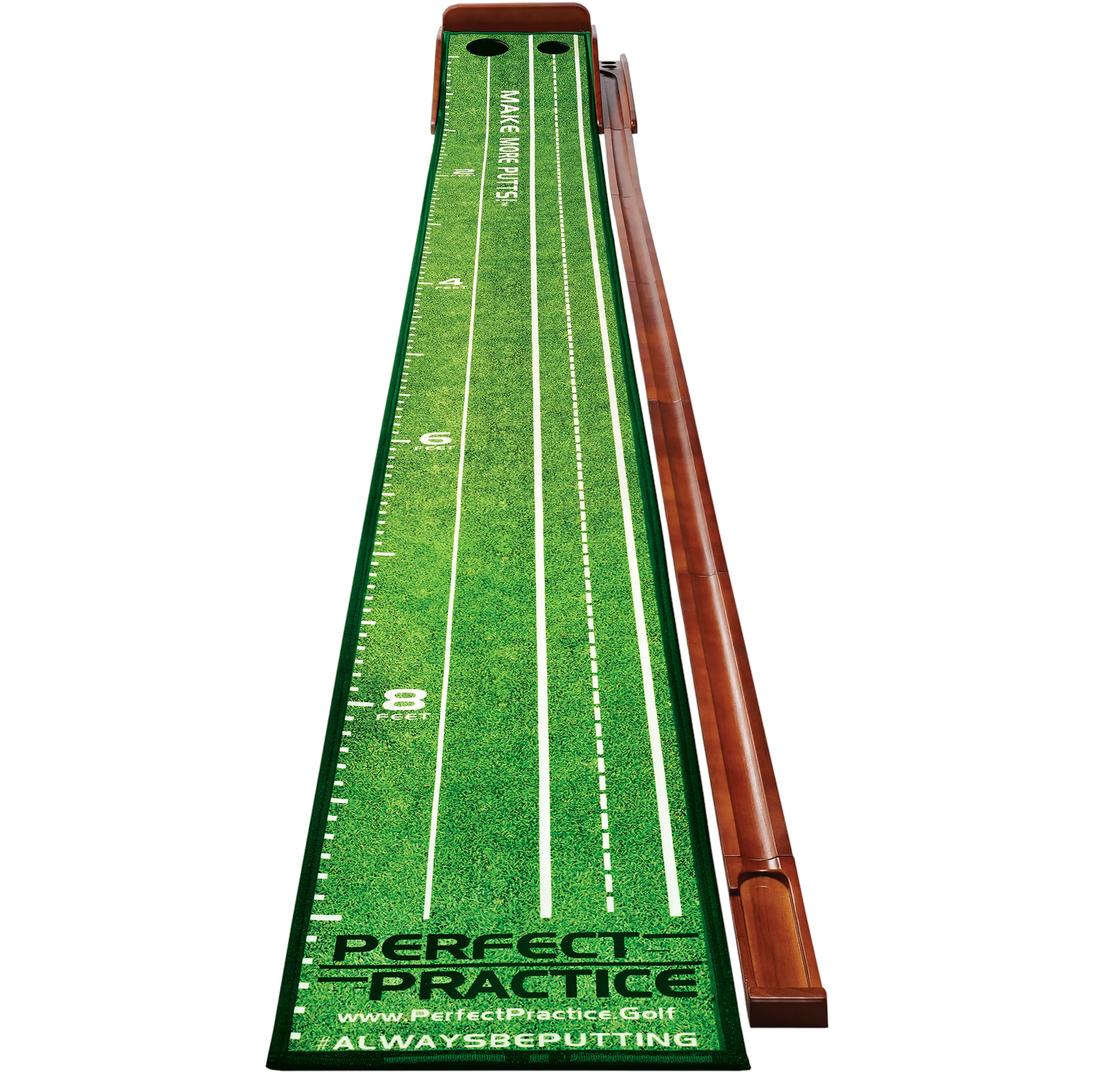 The Tour Professional's Practice Putting Mat - Hammacher Schlemmer