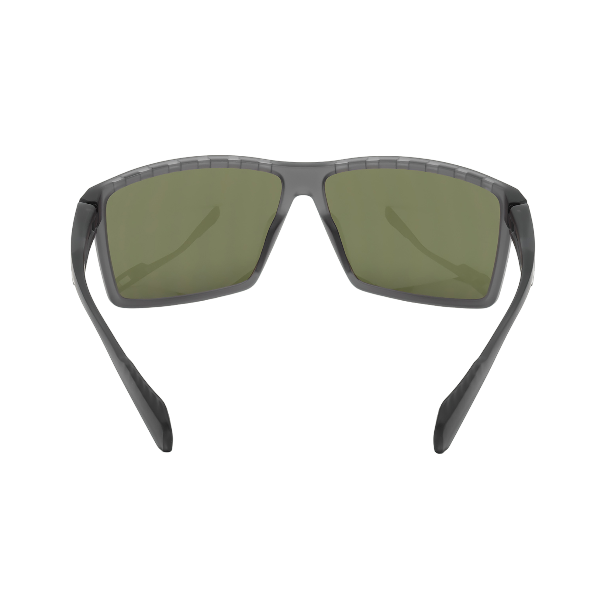Injected Sport Vented Square Frame Sunglasses w/ KOLOR UP Lens