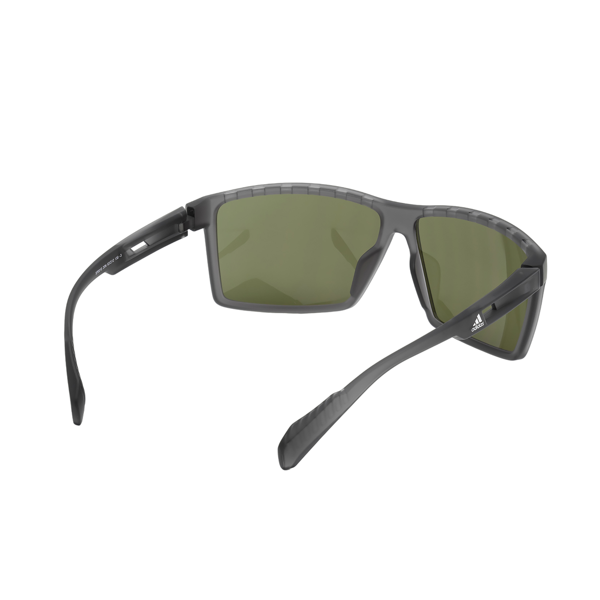 Injected Sport Vented Square Frame Sunglasses w/ KOLOR UP Lens
