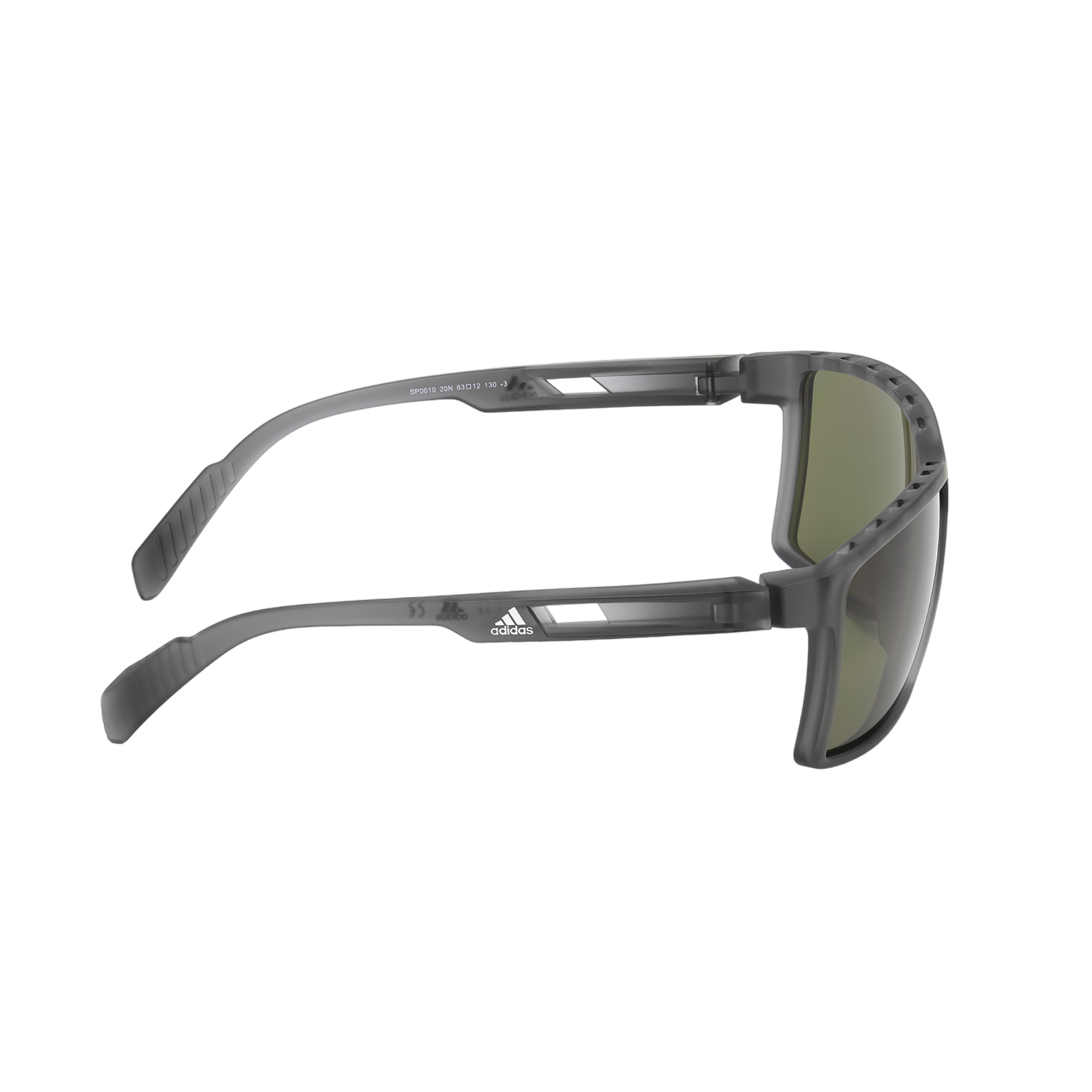 Injected Sport Vented Square Frame Sunglasses w/ KOLOR UP Lens