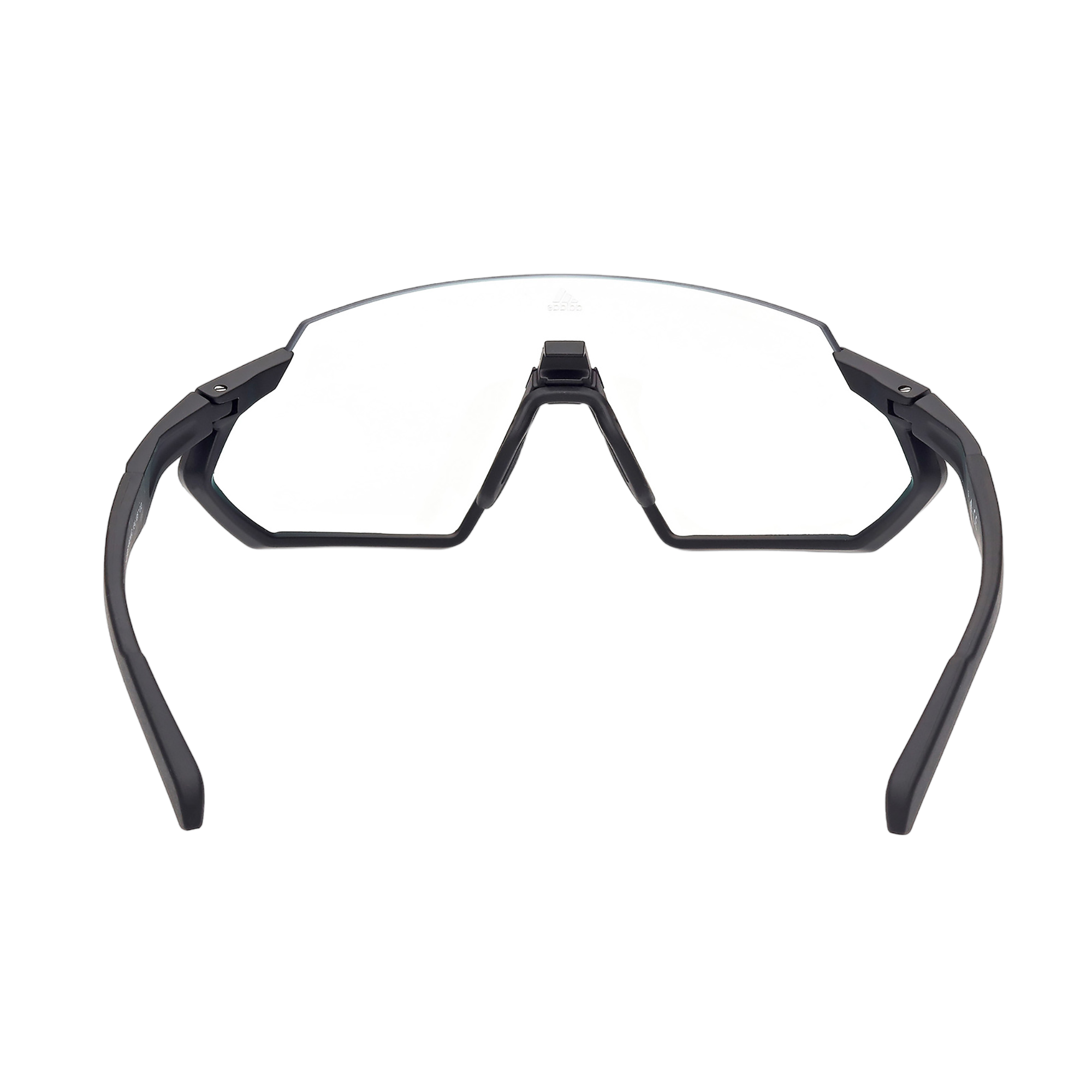 Injected Sport Semi-Rimless Shield Sunglasses w/ Photochromatic Lens